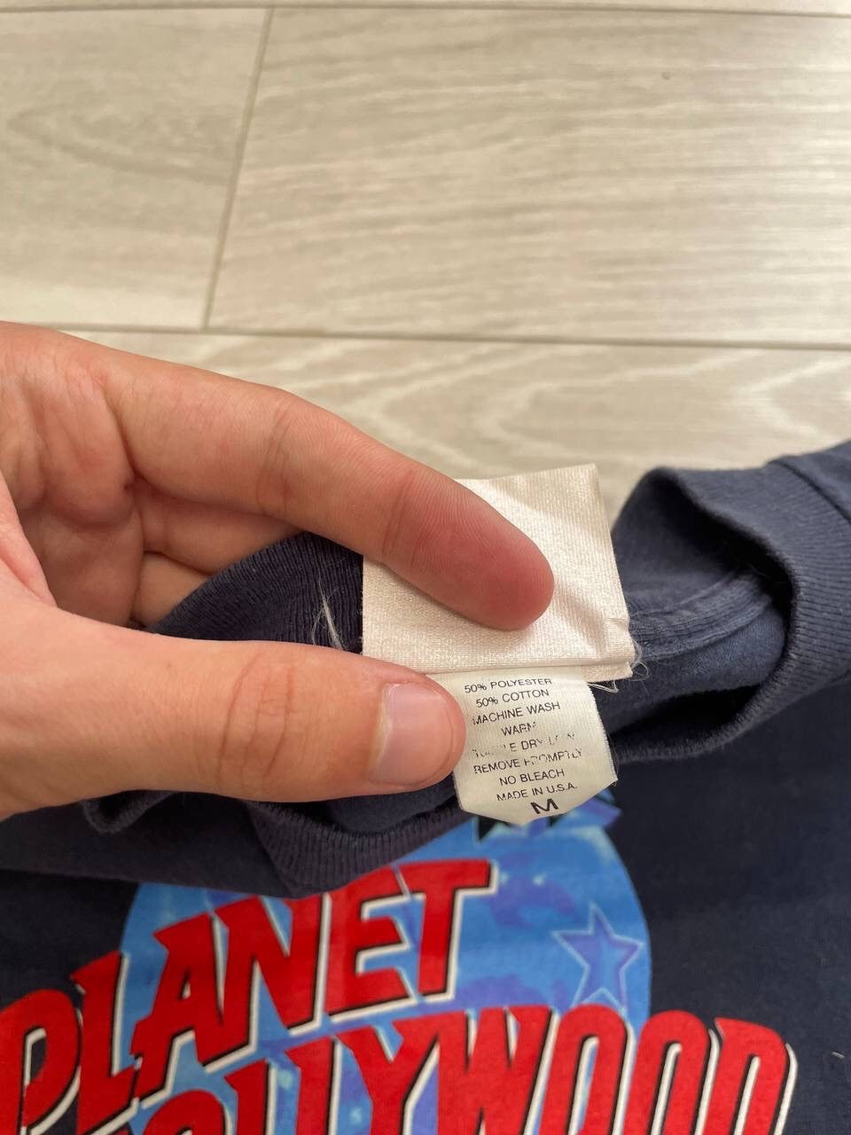 Planet Hollywood × Vintage Vintage Planet Hollywood Las Vegas Tee T-Shirt Size US M / EU 48-50 / 2 - 5 Thumbnail