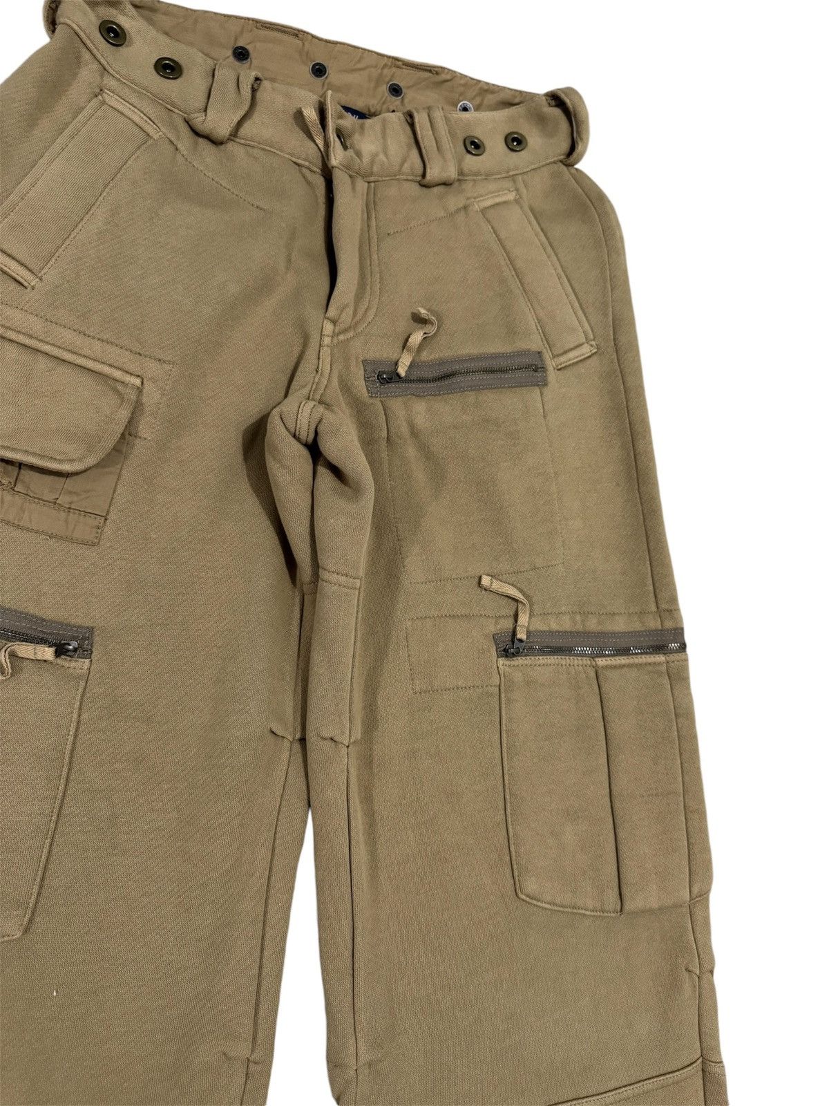 Polo Ralph Lauren × Ralph Lauren Ralph Lauren Polo Multipocket Pants Sweatpants Baggy Size 29" - 4 Thumbnail