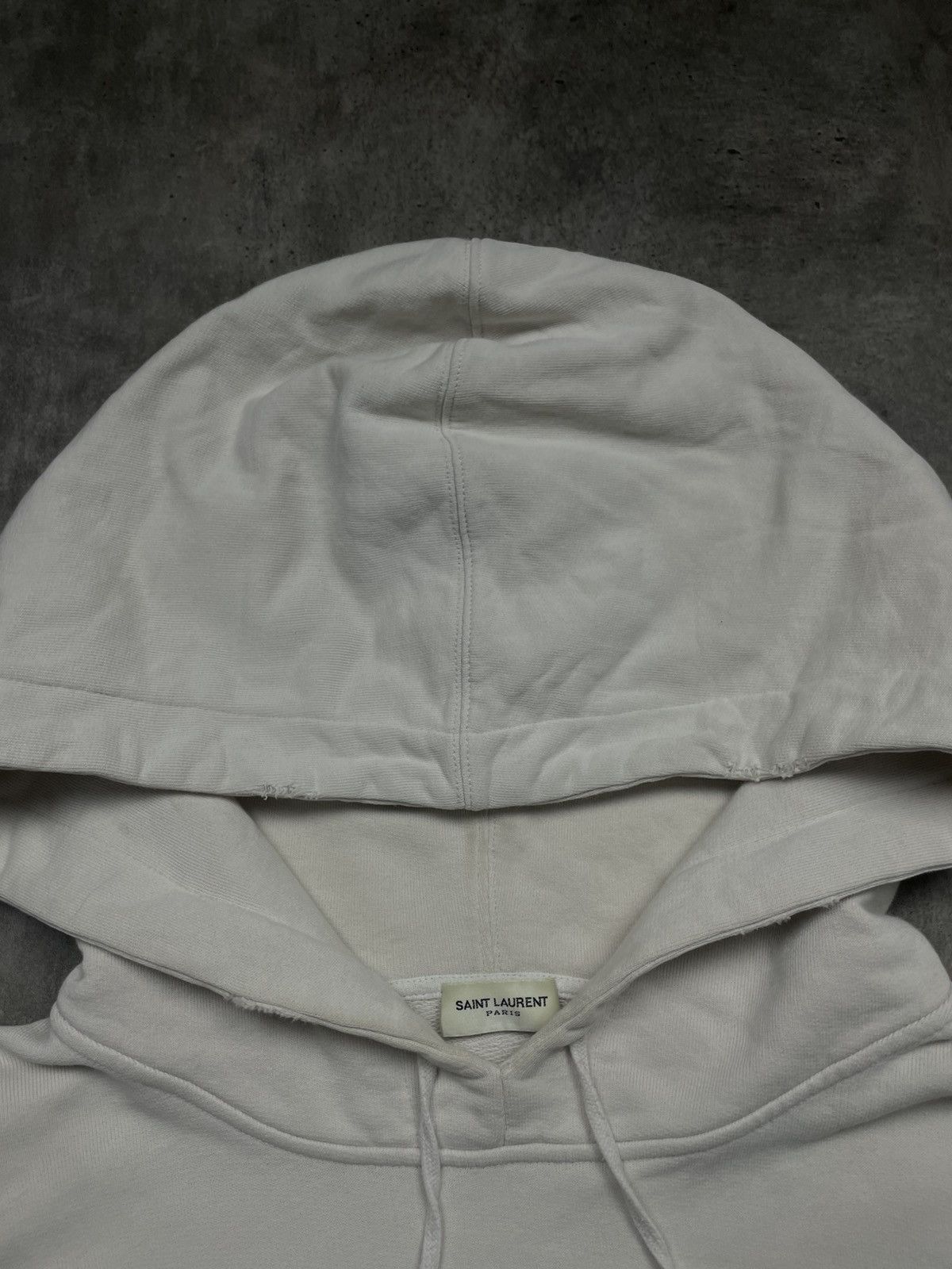 Saint Laurent Paris Vintage Saint Laurent Paris Hoodie Size US L / EU 52-54 / 3 - 5 Thumbnail