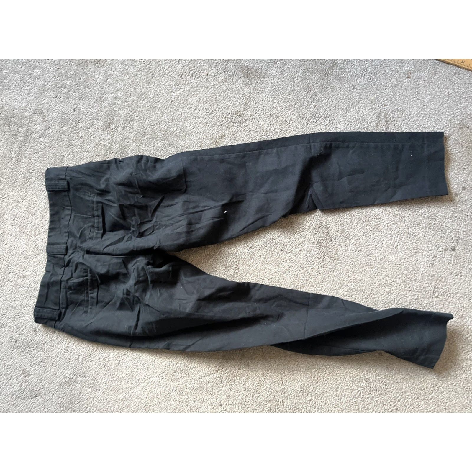 Banana Republic Banana Republic Dress Pants Martin Fit Womens Petites 2P Black Cotton Navy Wool Blend 25in Inseam 2P Pants Mens/Gender not applicable Size 26" / US 2 / IT 38 - 3 Thumbnail
