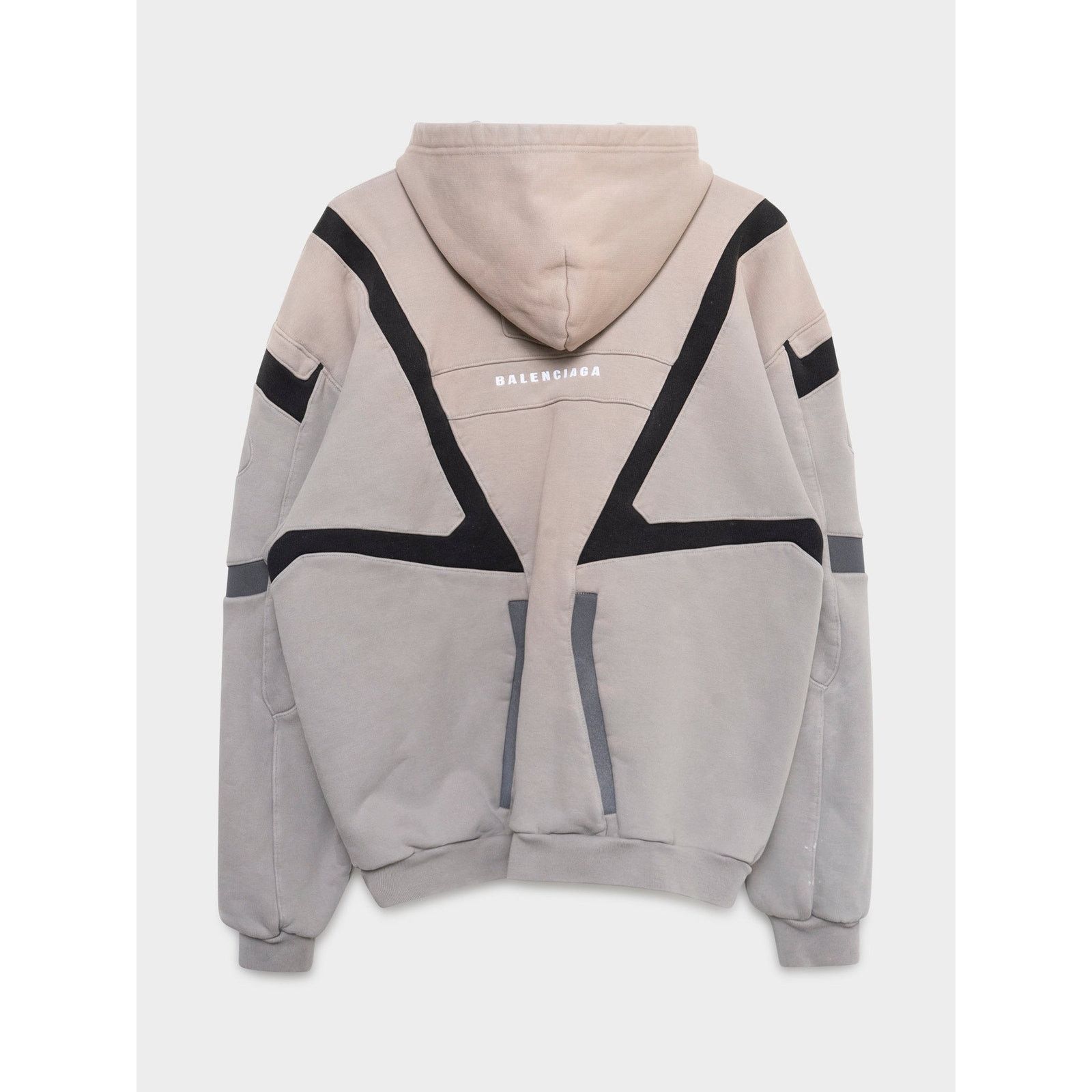 Balenciaga Unity Icon Hooded Biker Sweatshirt Size US M / EU 48-50 / 2 - 2 Thumbnail
