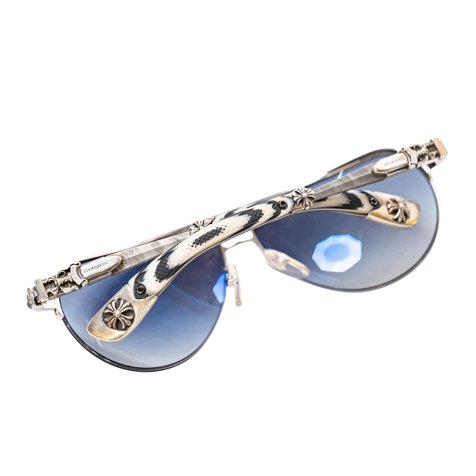 Chrome Hearts Blade Hummer I Silver Sunglasses Size ONE SIZE - 9 Thumbnail