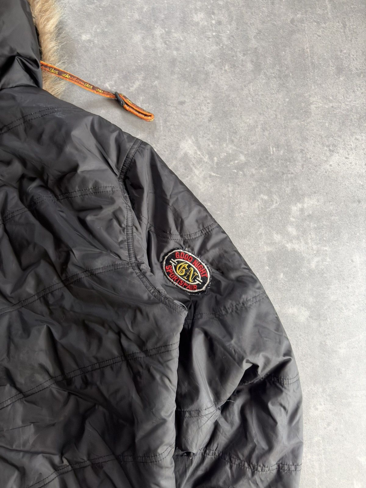 Akademiks Akademiks Faux Fur Hooded Baggy Patches Bomber Jacket L Size US L / EU 52-54 / 3 - 15 Thumbnail