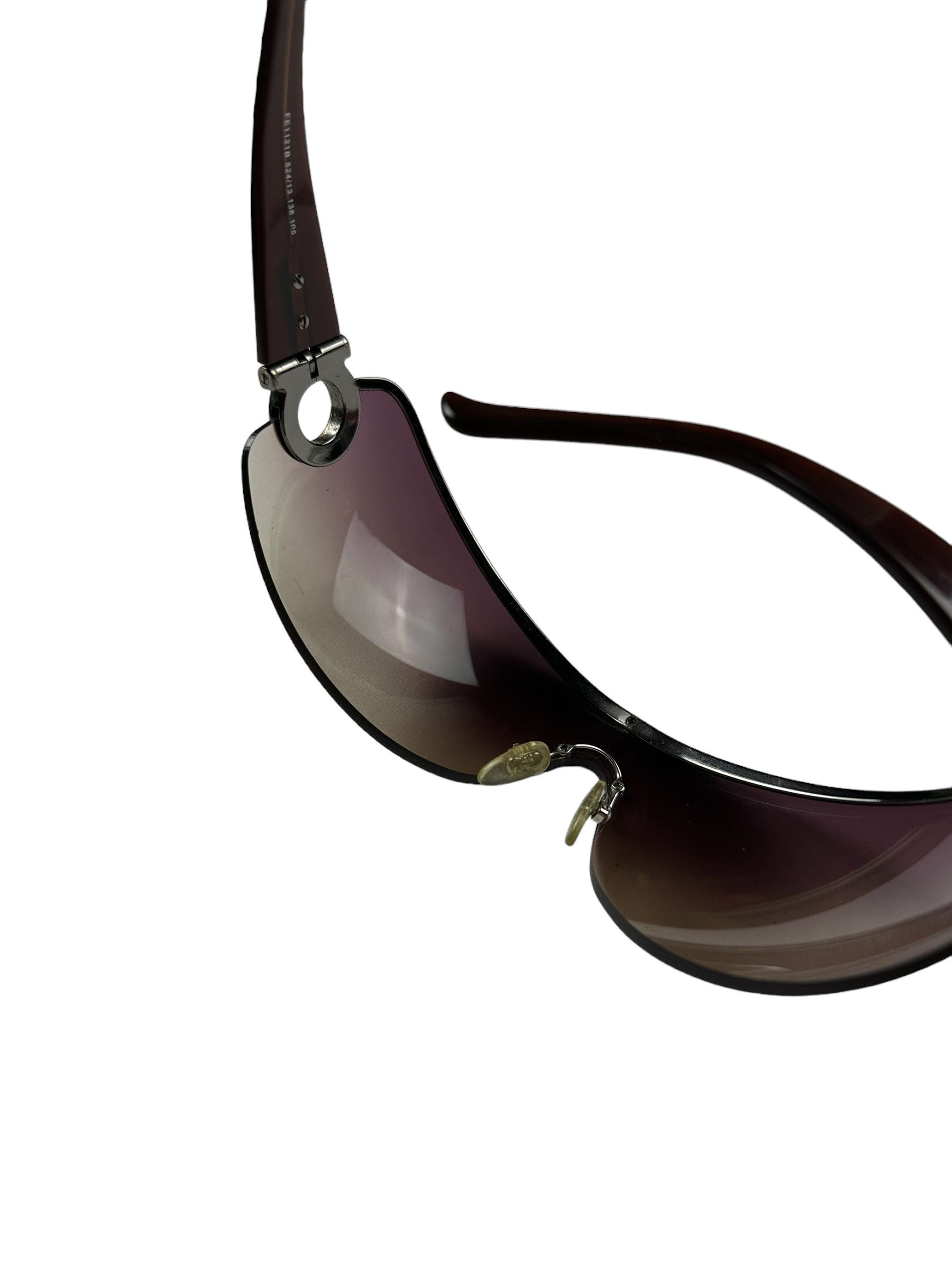 Salvatore Ferragamo Salvatore Ferragamo mask sunglasses Size ONE SIZE - 8 Thumbnail