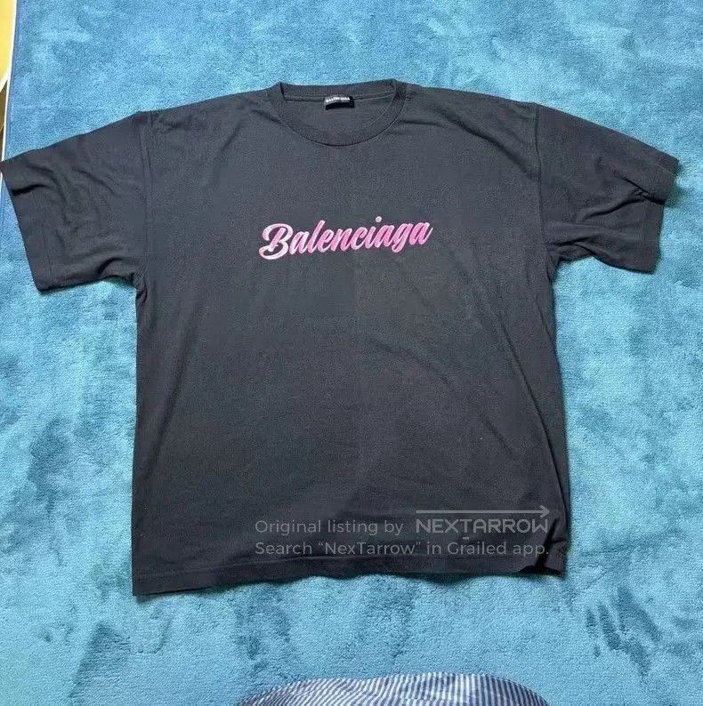 Balenciaga Balenciaga Logo Print Short Sleeve T-shirt. Size US L / EU 52-54 / 3 - 1 Thumbnail