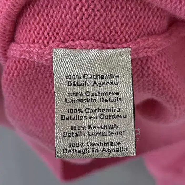 Hermes Hermes Pink Jacquard Pattern Cashmere Sweater Size M / US 6-8 / IT 42-44 - 6 Thumbnail