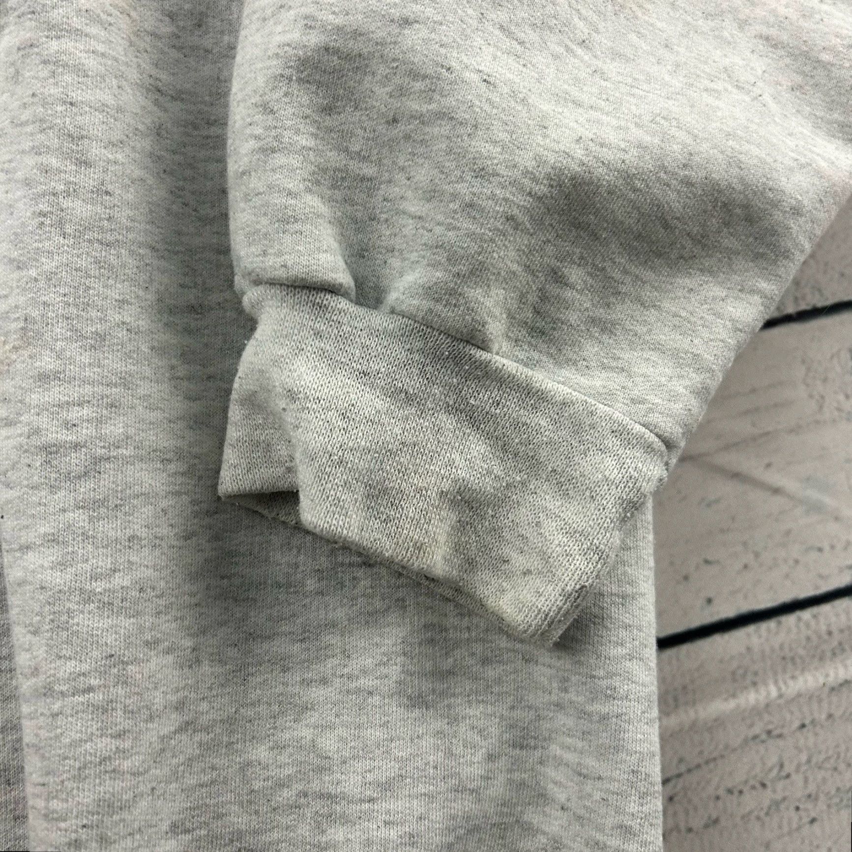 Hanes VINTAGE Hanes Liberty Hurricanes Pullover Crewneck Sweatshirt Men XL Gray Size US XXL / EU 58 / 5 - 3 Thumbnail