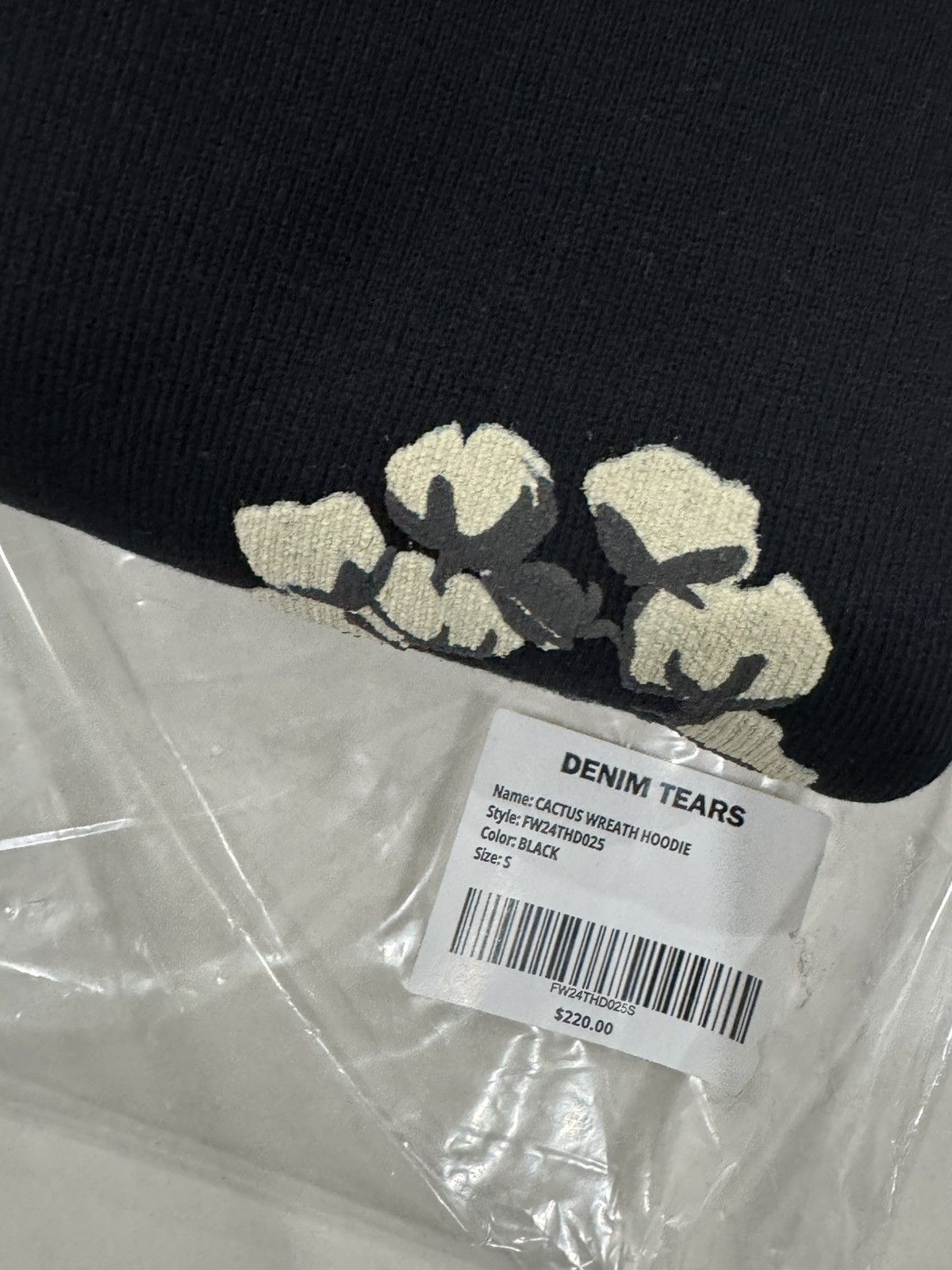 Cactus Plant Flea Market × DENIM TEARS CPFM x Denim Tears Black Hoodie Size S Size US S / EU 44-46 / 1 - 3 Thumbnail