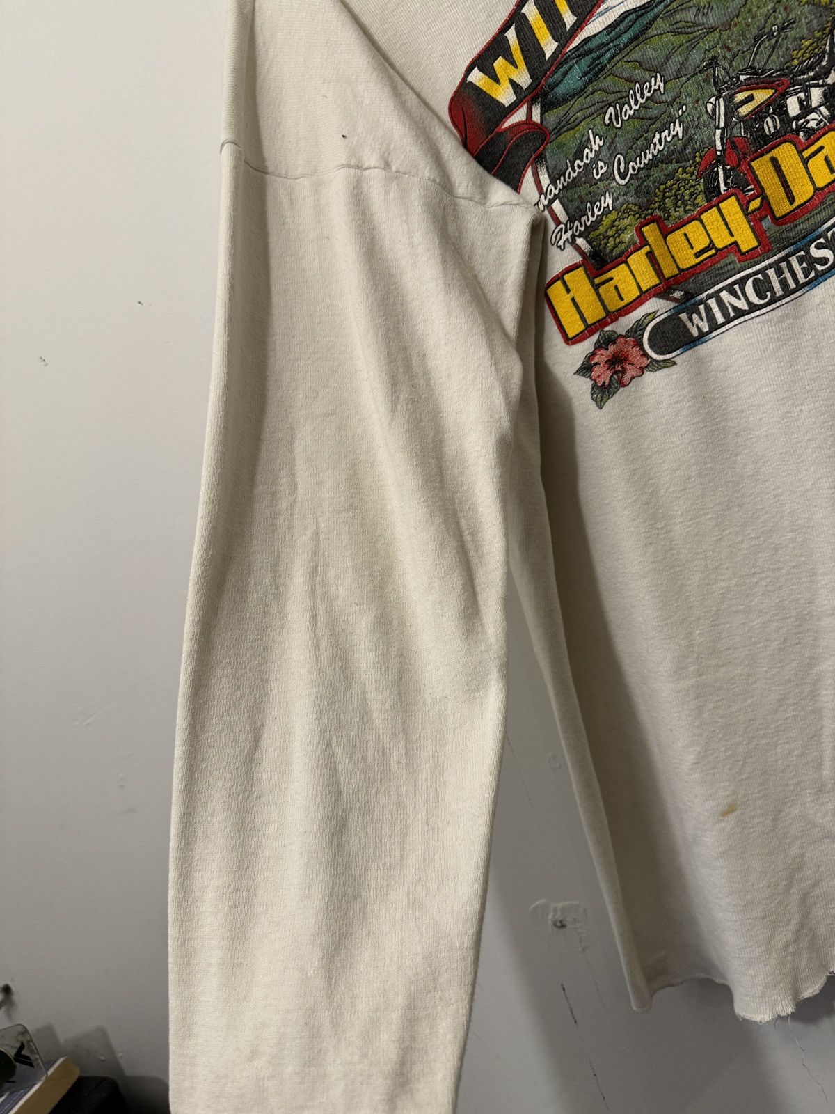 Harley Davidson Thrashed Faded Distressed Harley Shirt ERD Grunge WCC Chrome Size US XXL / EU 58 / 5 - 20 Thumbnail