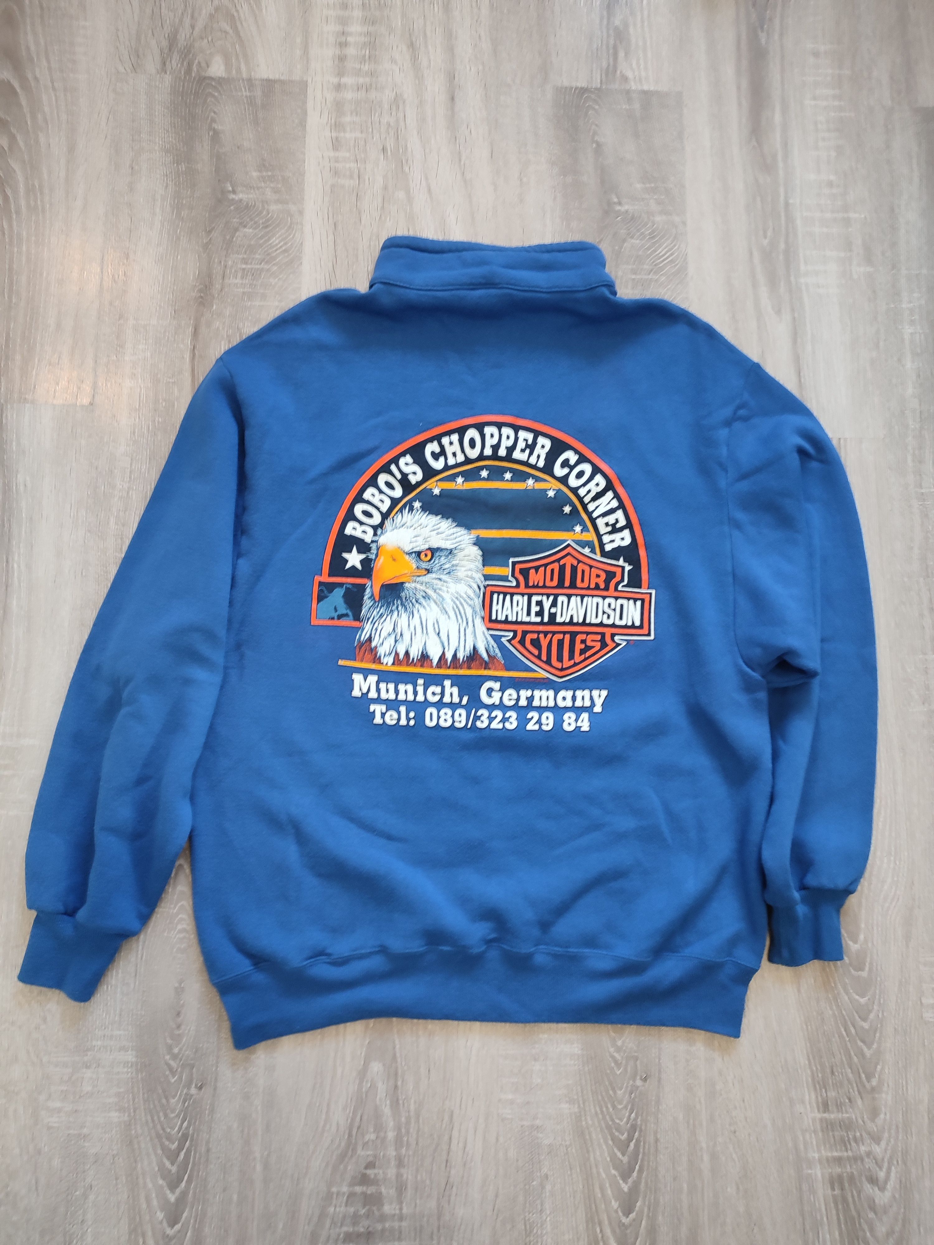 Harley Davidson Vintage HARLEY DAVIDSON PULLOVER ENJOY THE FREEDOM Size XL / US 12-14 / IT 48-50 - 12 Thumbnail