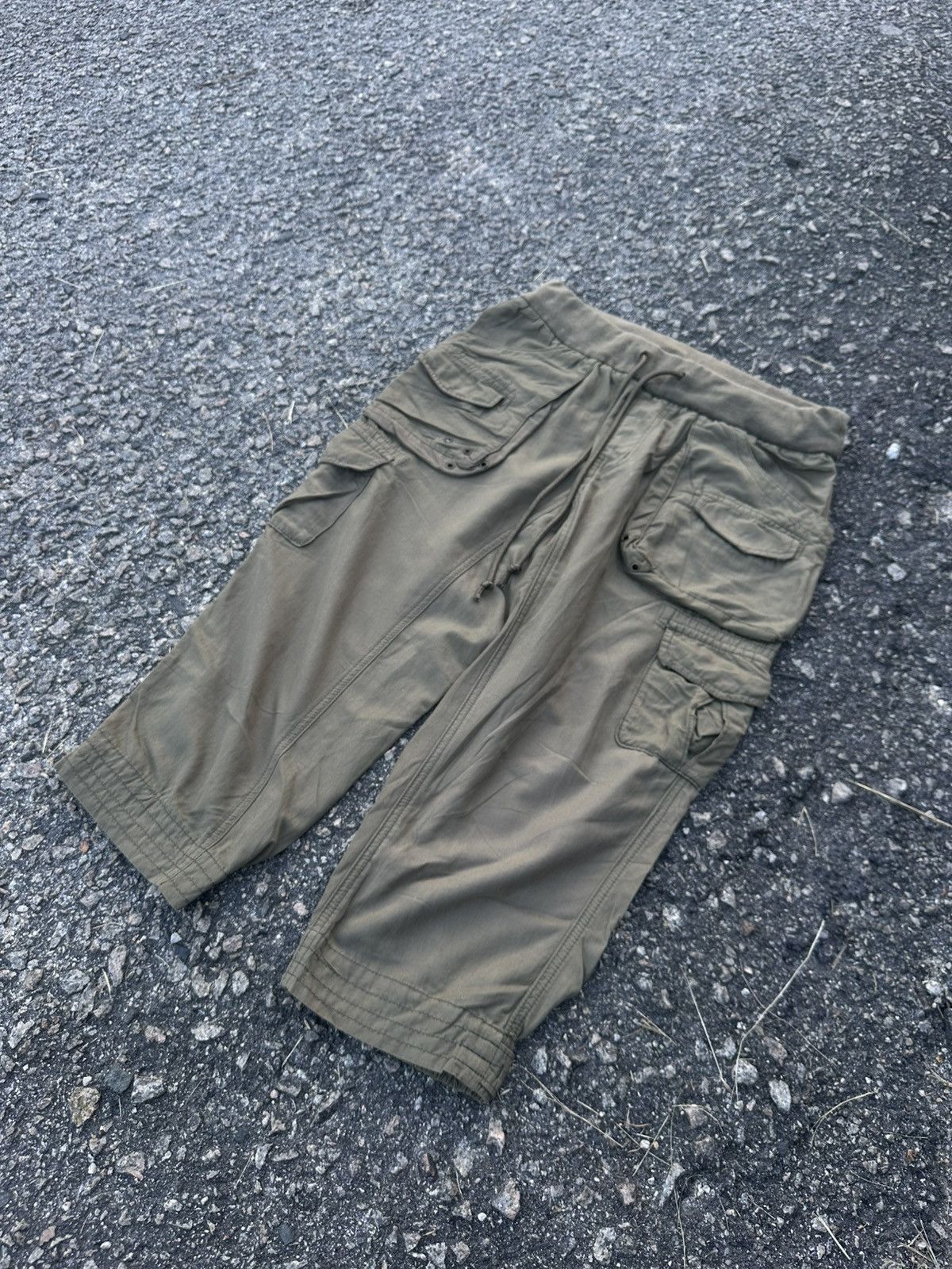 If Six Was Nine Cropped Cargo Pants Like GOA Style Size US 28 / EU 44 - 4 Thumbnail