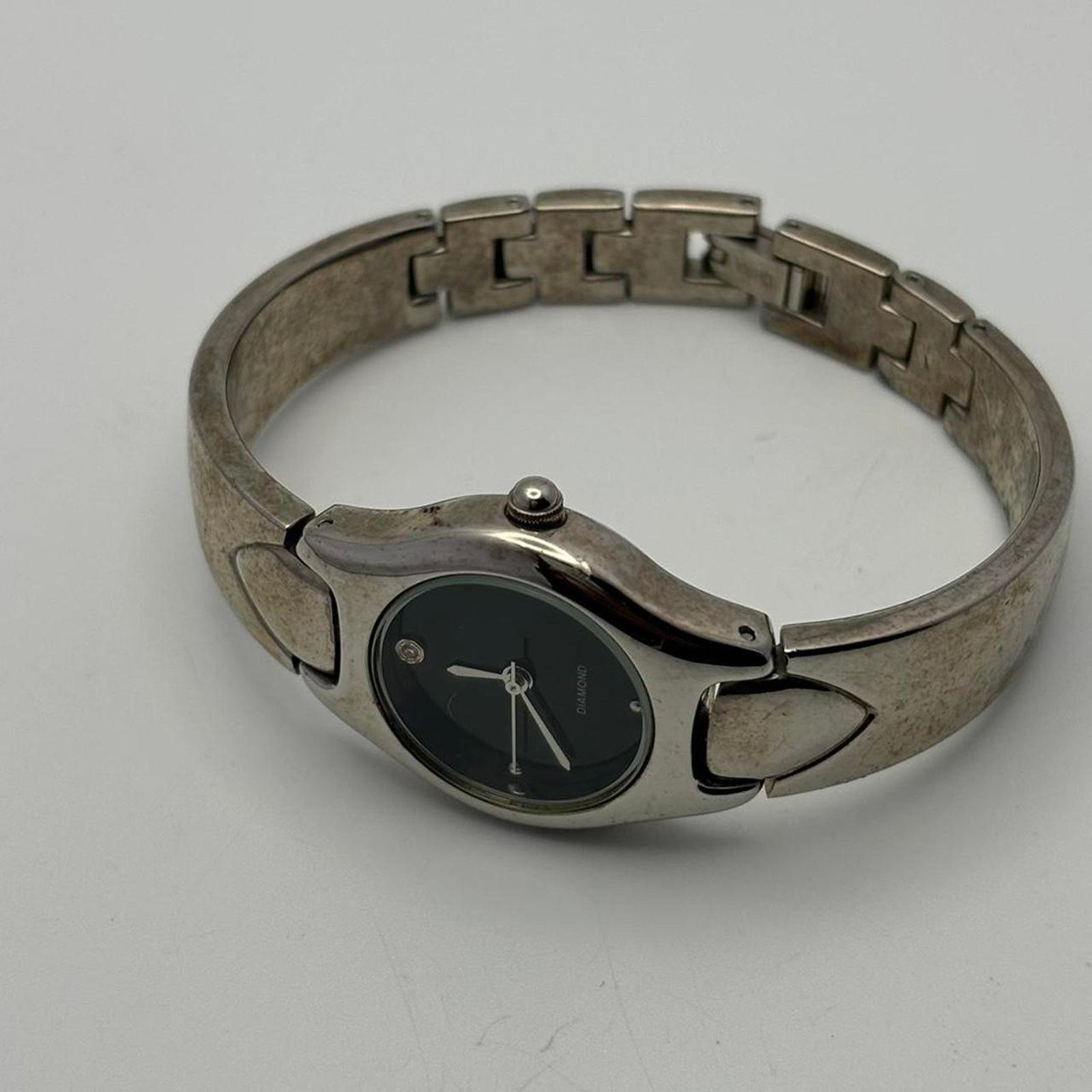 Other Vintage Silver & Black Timepiece Size ONE SIZE - 2 Thumbnail