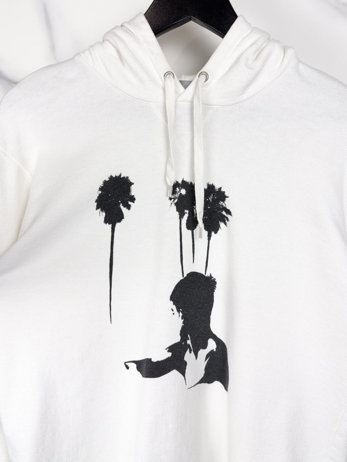 Dior × Hedi Slimane SS07 Dior Homme Bruce Lee Palm Tree Hoodie Hedi Slimane Size US M / EU 48-50 / 2 - 3 Thumbnail