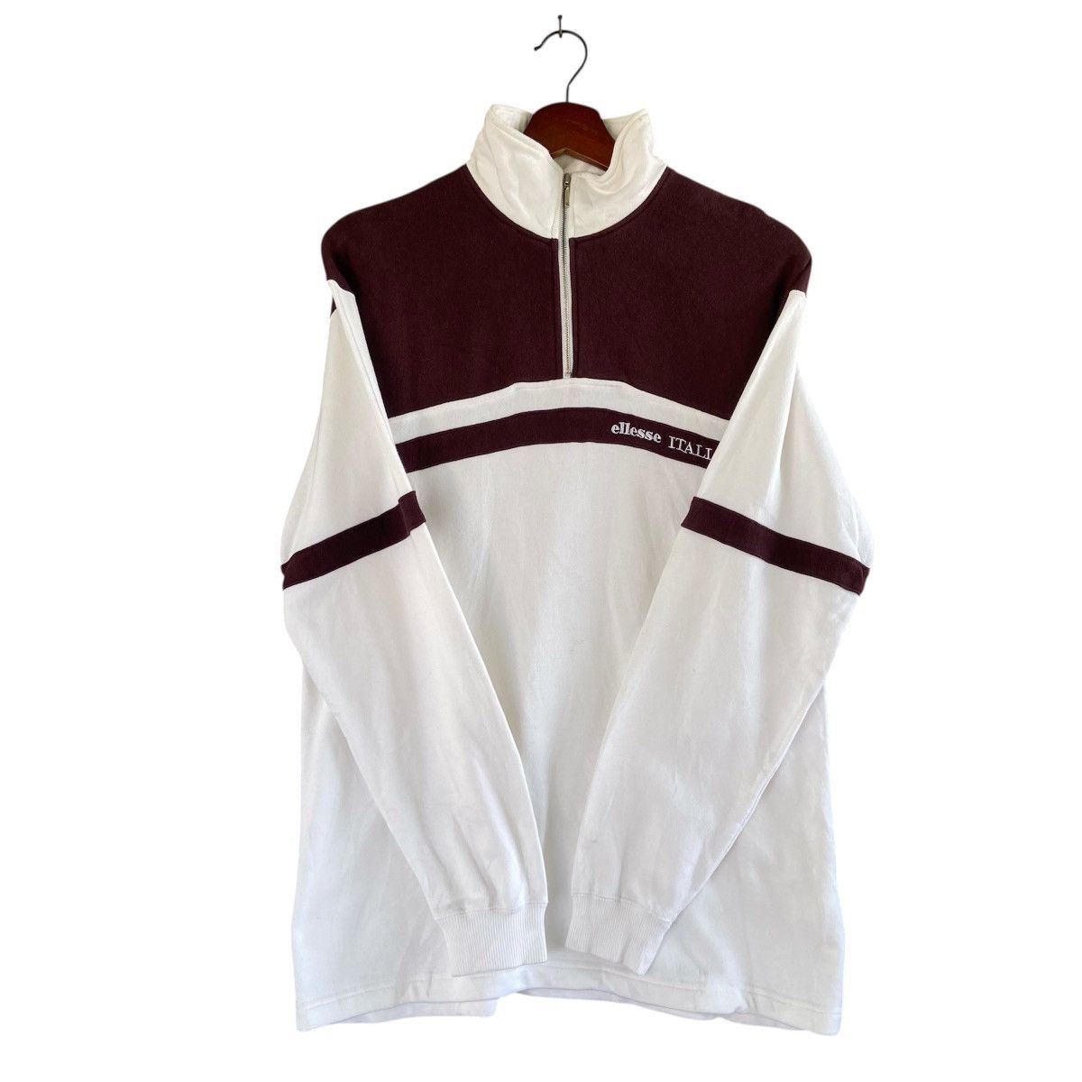 Vintage Ellesse Italia Halfzip Sweatshirt