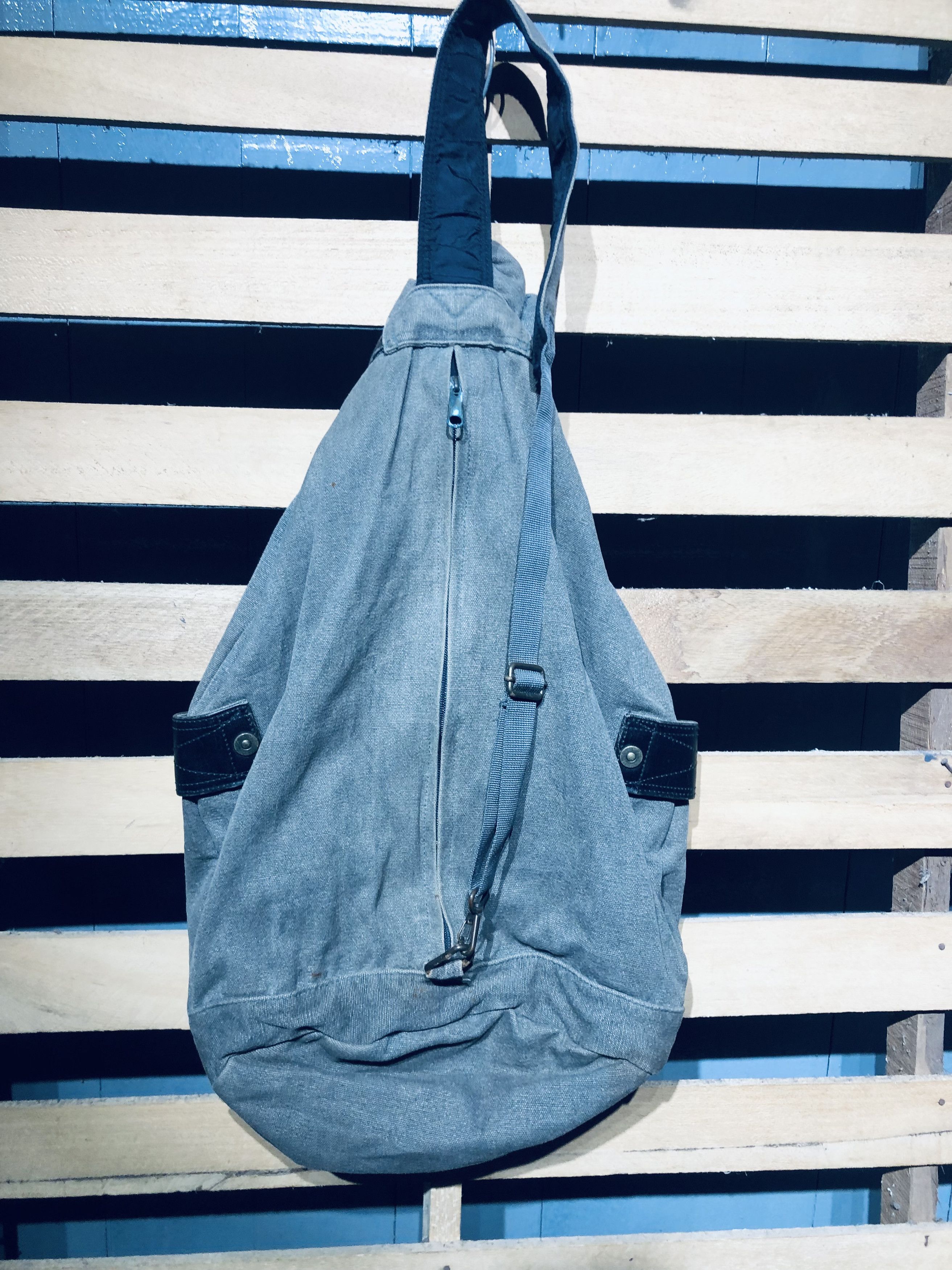 Fashion Victim × Japanese Brand Japanese Fabric Connection Style Crossline Body Bag Size ONE SIZE - 5 Thumbnail