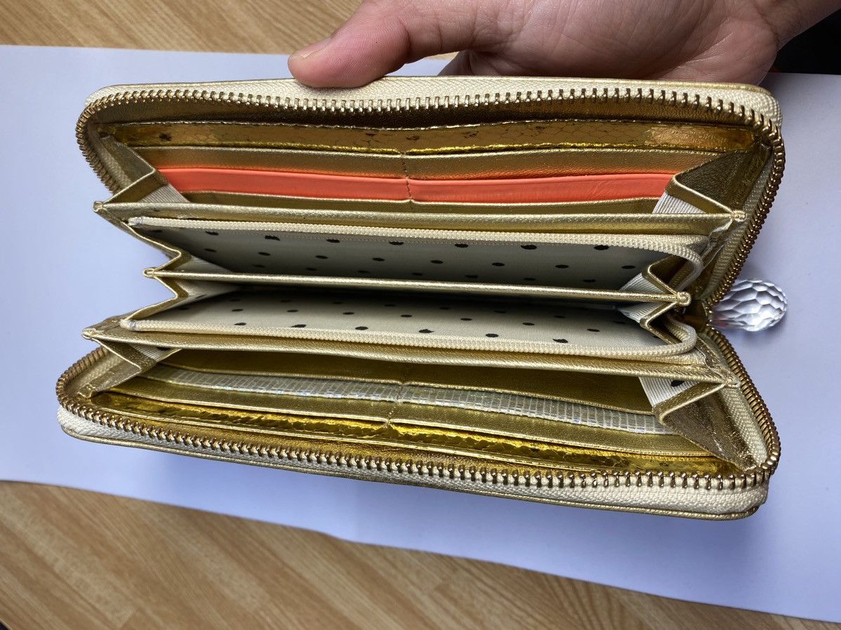 Japanese Brand Designer Tsumori Chisato Gold Long Wallet Size ONE SIZE - 4 Thumbnail