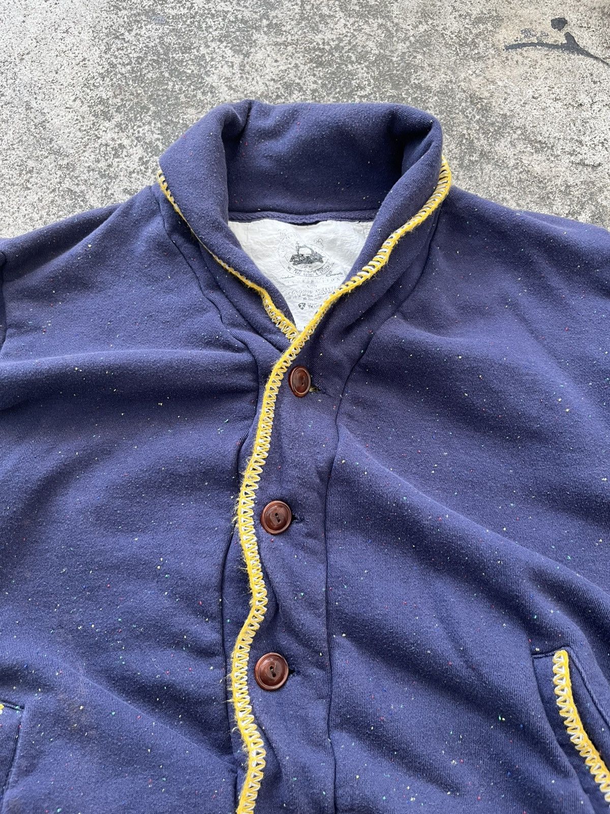 Vintage Japan brand TK MIXPICE Shawl Collar Cardigan Size US M / EU 48-50 / 2 - 5 Thumbnail