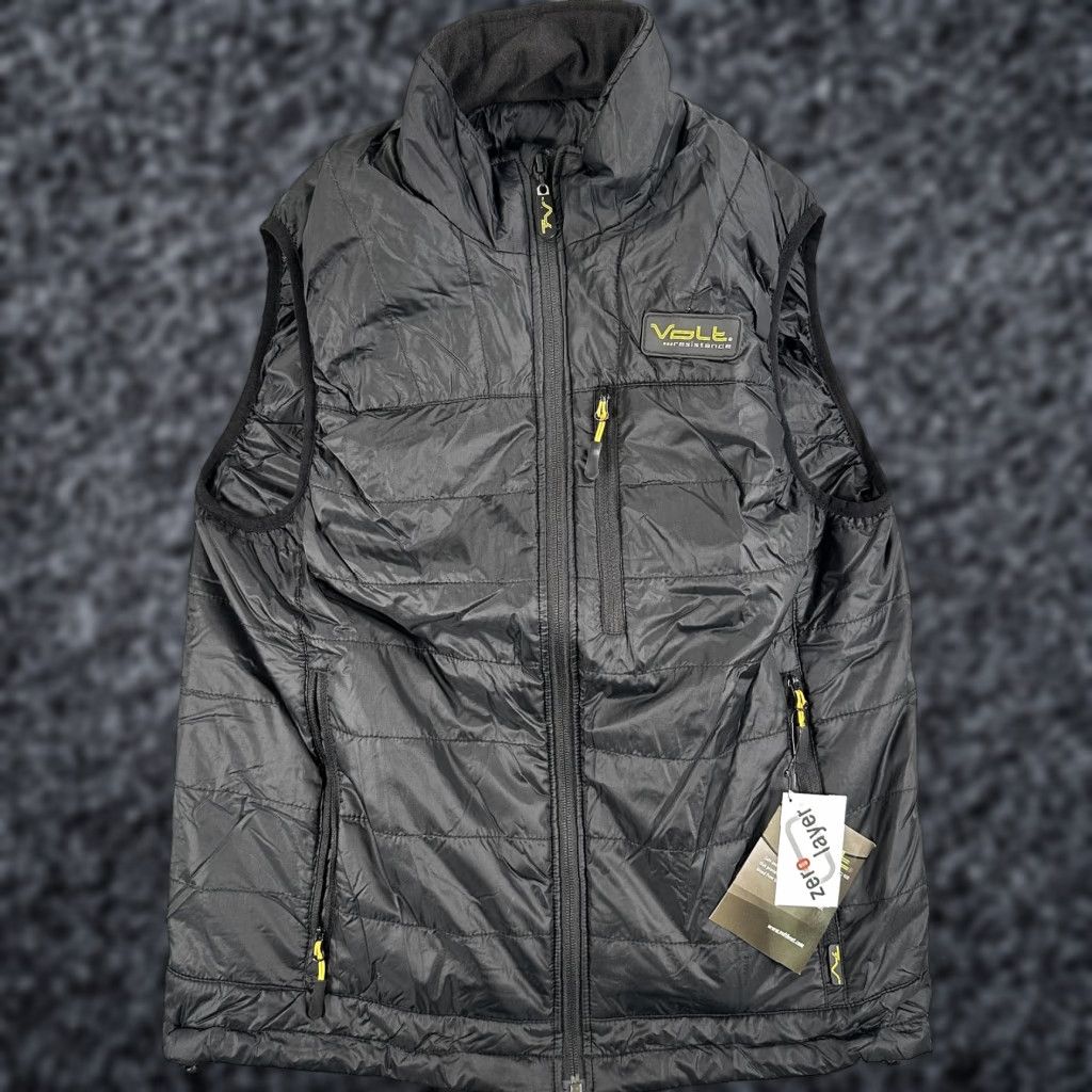 Layer 8 Volt Resistance Zero Layer Heated Vest Mens Small Black Quilted Insulated Vest Size US S / EU 44-46 / 1 - 1 Thumbnail