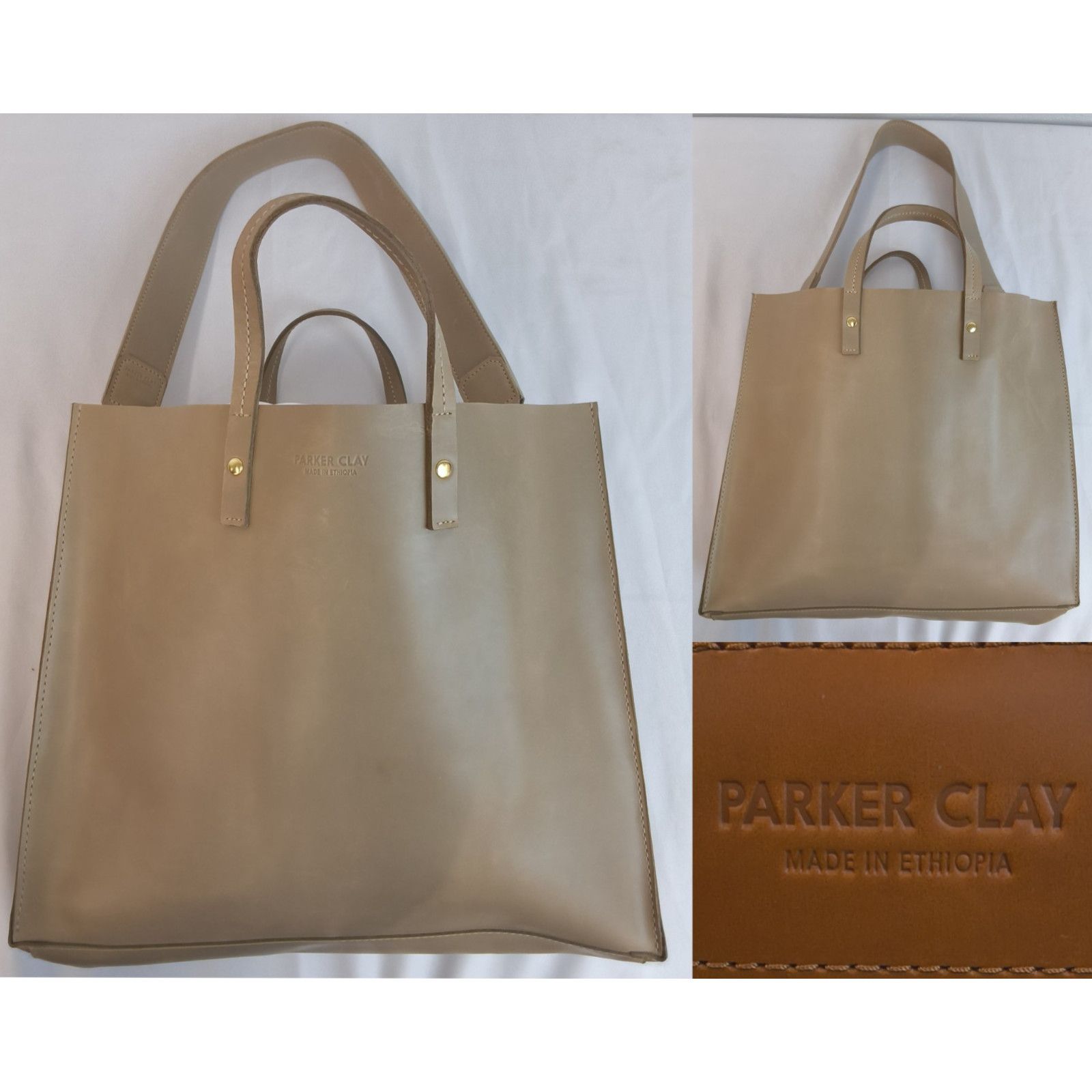 Parker Parker Clay Leather Bag Rectangular Tote Clay with Dust Bag Size ONE SIZE - 1 Thumbnail