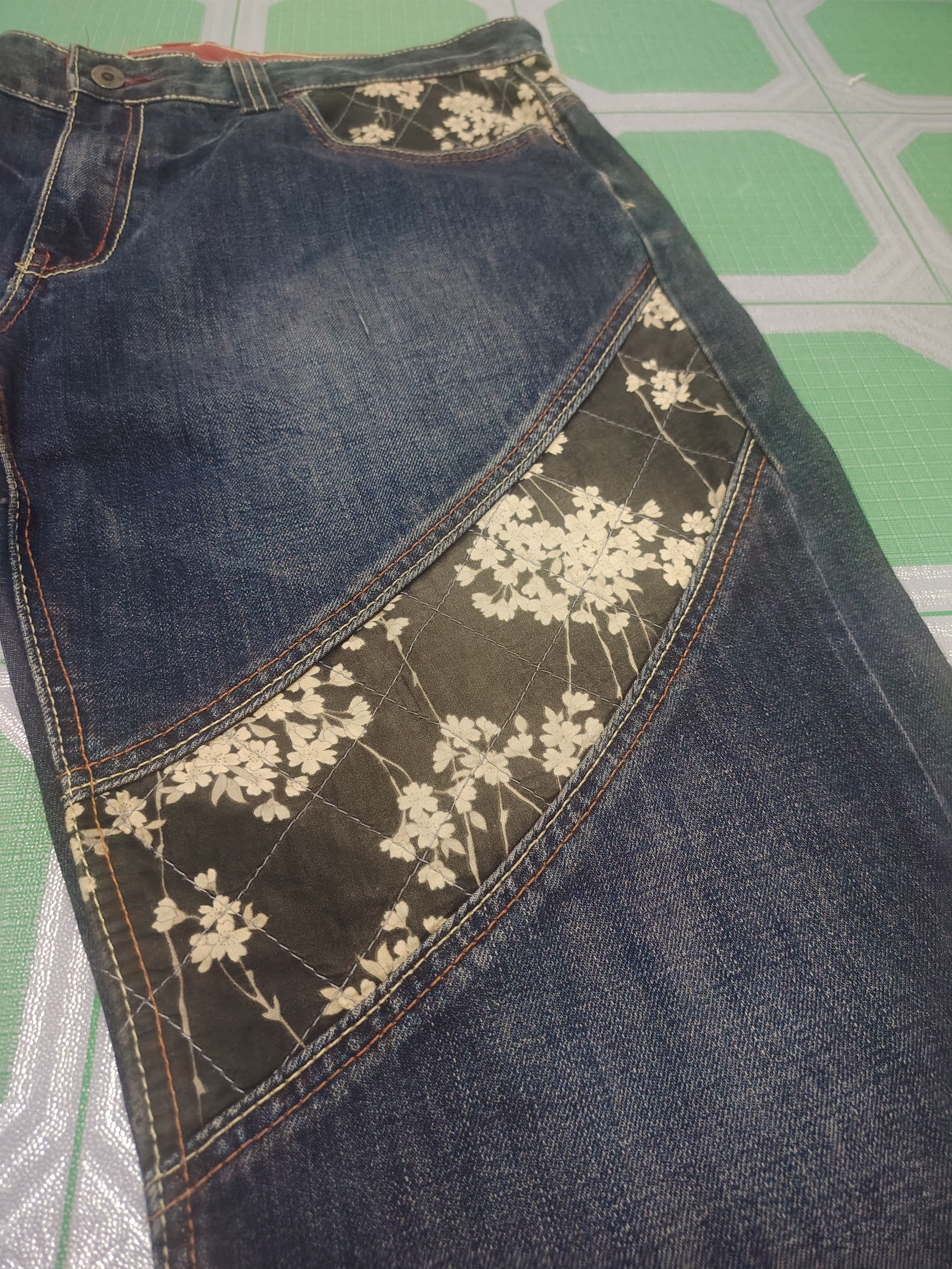Karakuri Tamashii Rare Infinity Back Pocket Embroidered Karakuri style Size US 38 / EU 54 - 10 Thumbnail