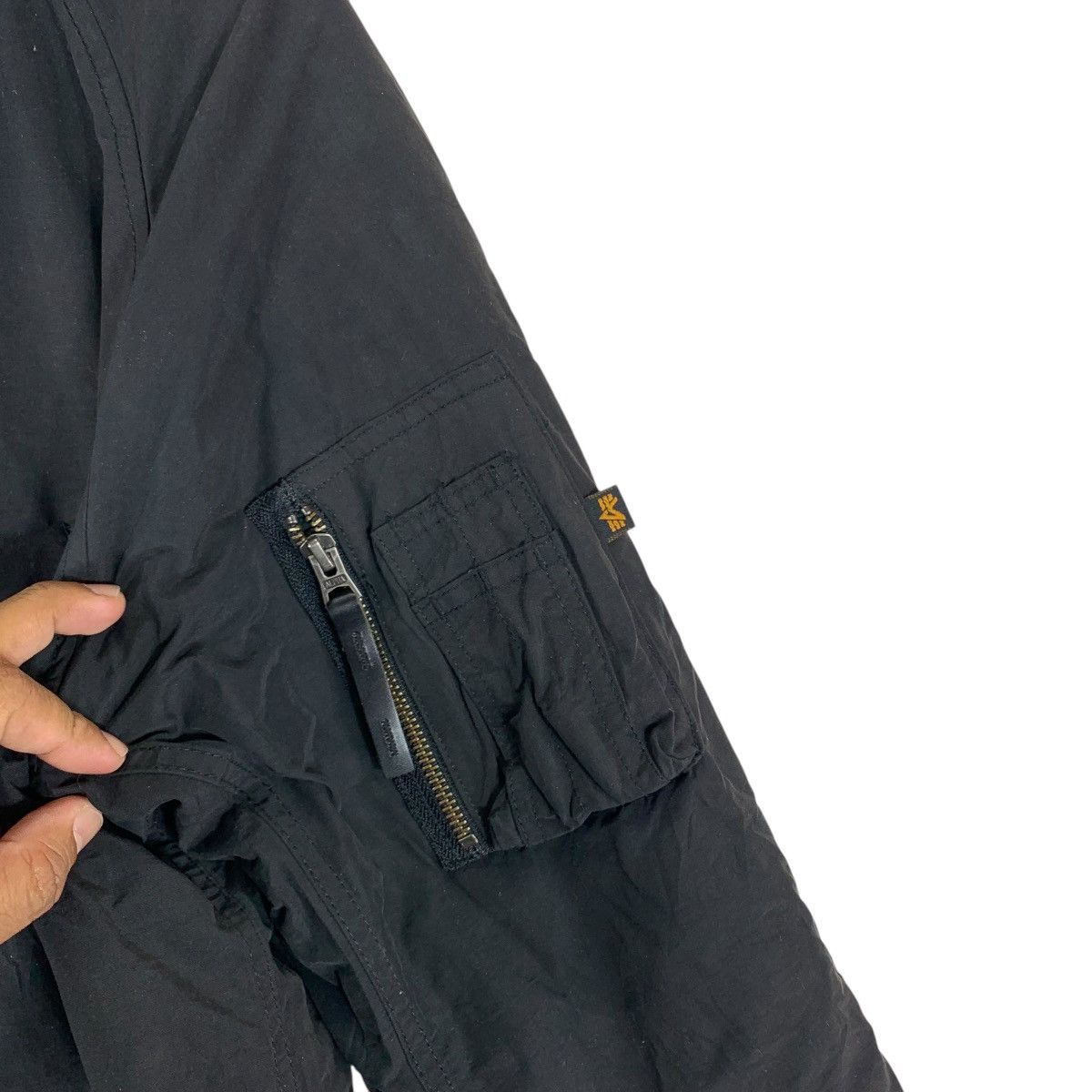 Alpha Industries VINTAGE ALPHA INDUSTRIES PARKA HOODIE BOMBER JACKET Size US M / EU 48-50 / 2 - 5 Thumbnail