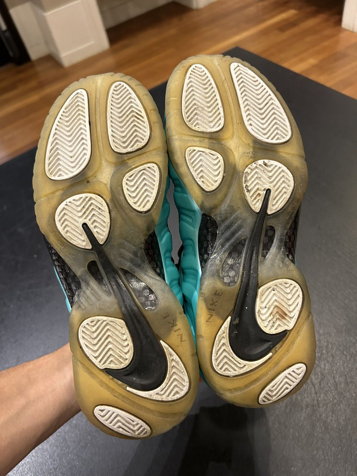 Nike Nike Air Foamposite Pro ‘Island Green’ Size US 8.5 / EU 41-42 - 7 Thumbnail