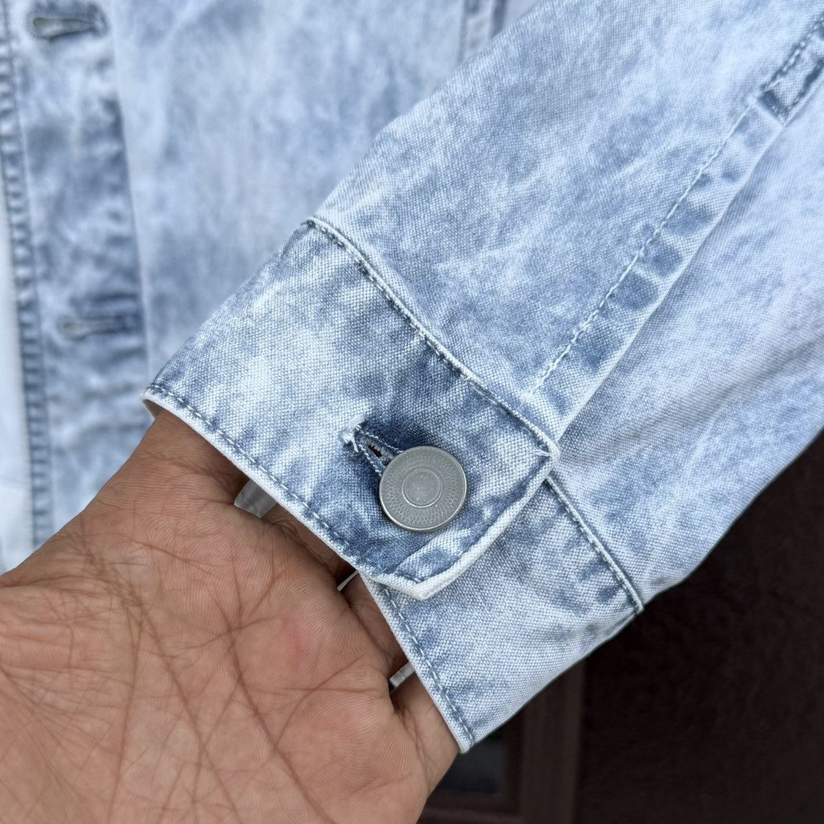 Blue Blue Japan Vintage Blue Blue Japan Acid Wash Denim Jacket Made In Japan Size US M / EU 48-50 / 2 - 12 Thumbnail