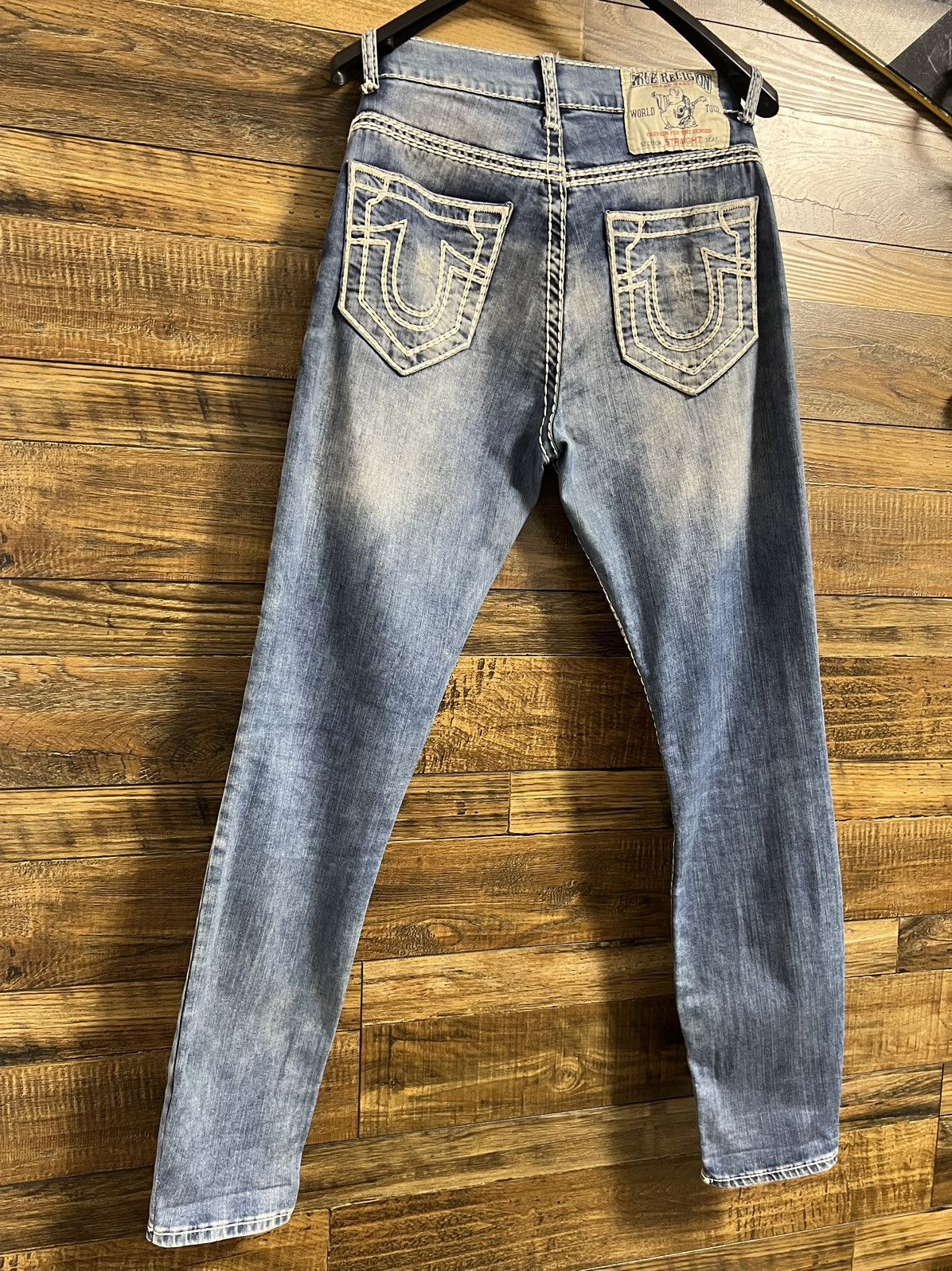 True Religion TRUE RELIGION MADE IN USA Vintage Y2K Denim Jeans Size US 32 / EU 48 - 4 Thumbnail