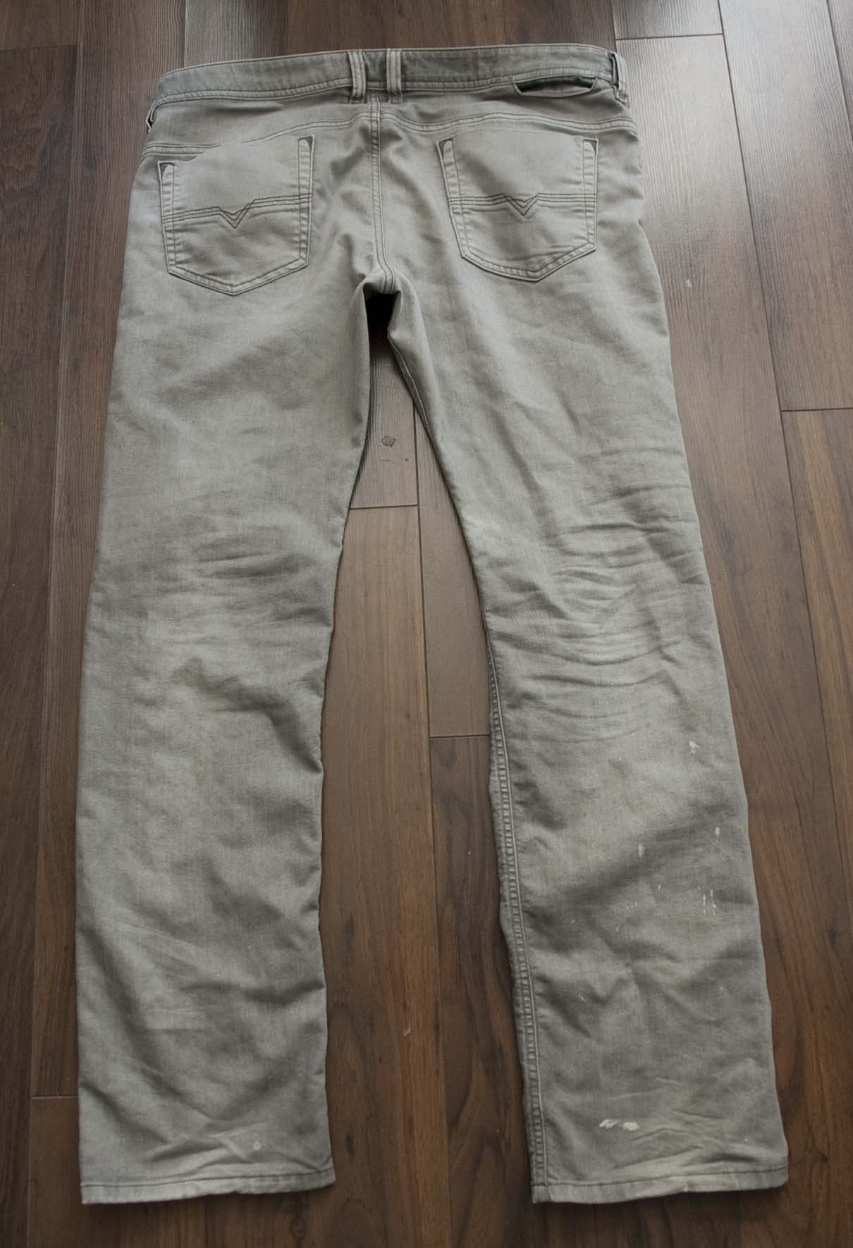 Diesel Diesel Safado Jeans Distressed Gray 37x32 Size US 37 - 2 Thumbnail