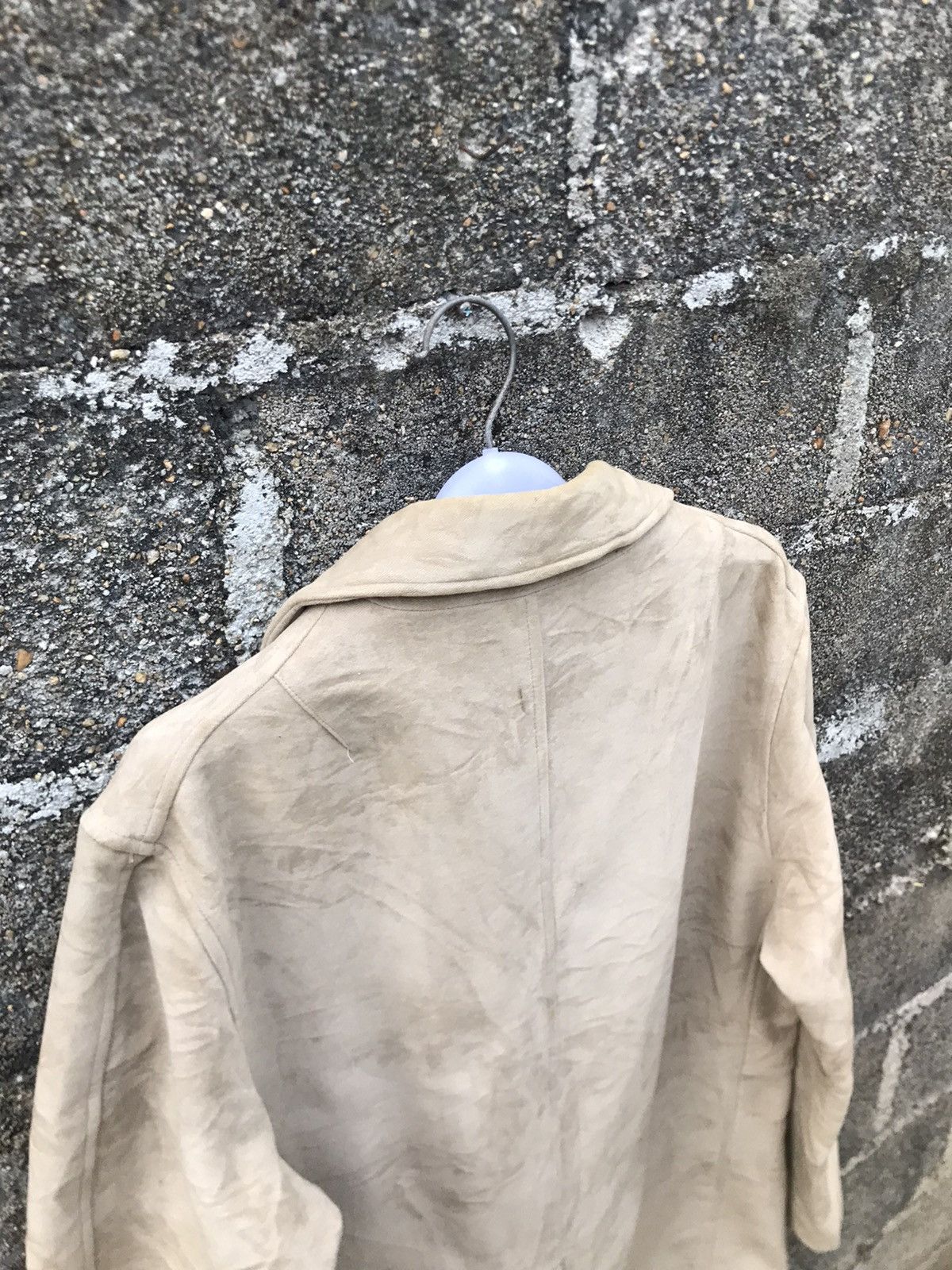 Japanese Brand × Vintage ⚡️Vintage Exotic Elements Double Breasted Peacoat Size US M / EU 48-50 / 2 - 15 Thumbnail