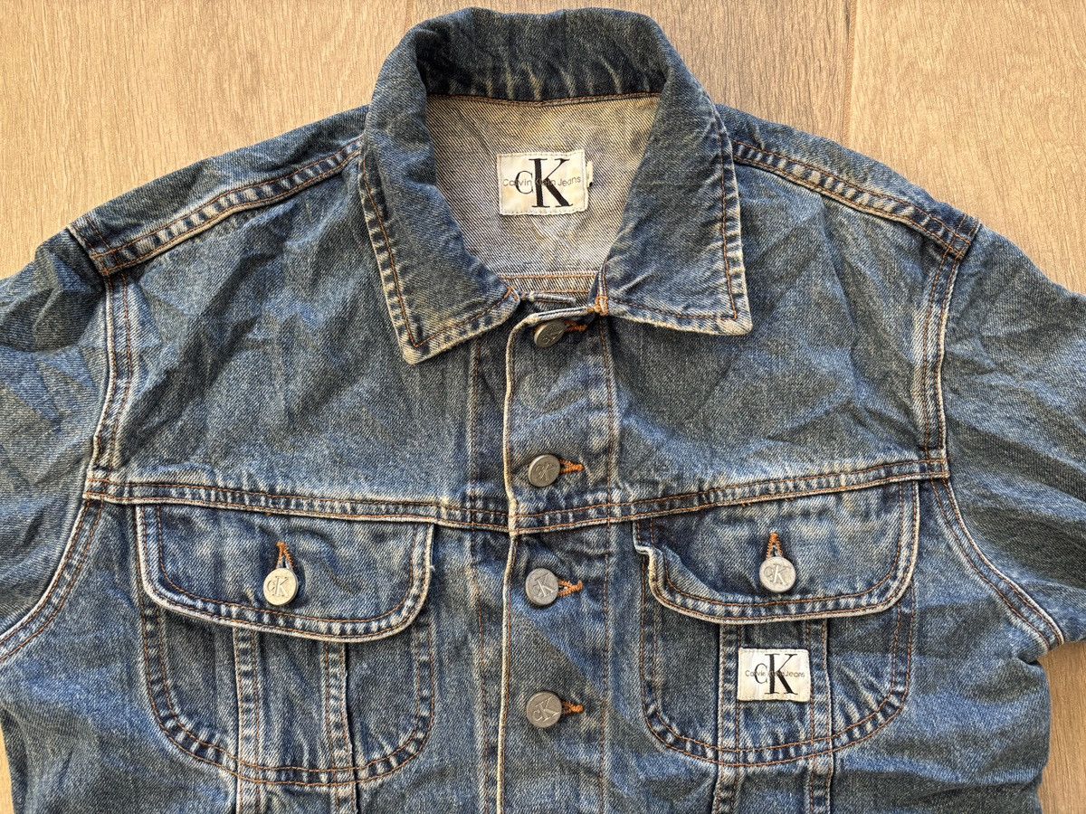 Calvin Klein × Designer Calvin Klein Denim Jacket Women’s Size M / US 6-8 / IT 42-44 - 1 Thumbnail