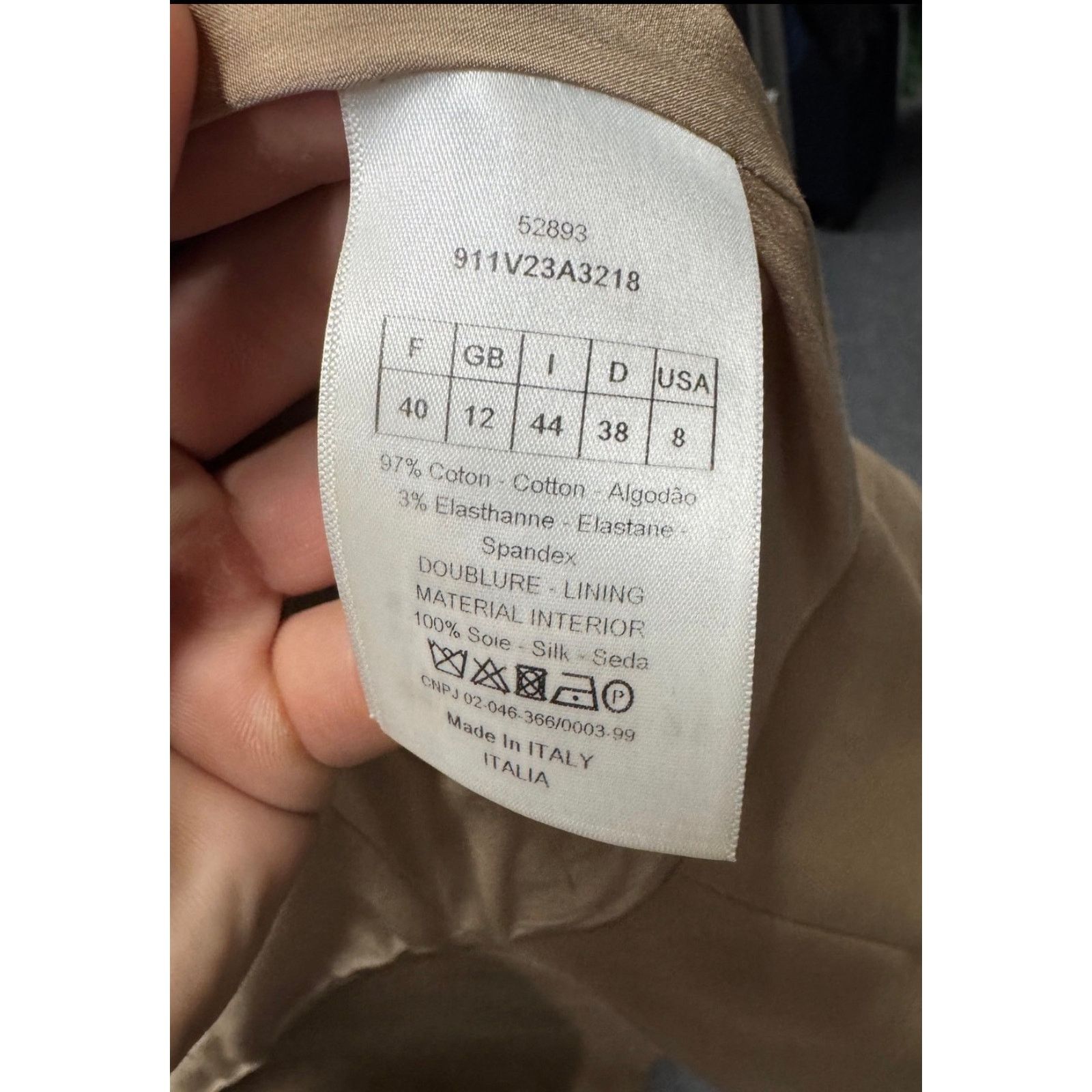 Dior Christian Dior Brown Corduroy Double-Breasted Jacket Sz.40/L Size M / US 6-8 / IT 42-44 - 6 Thumbnail