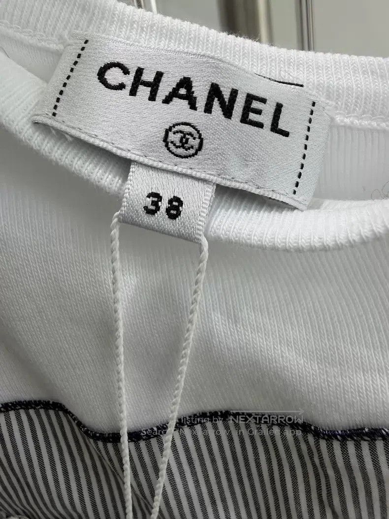 Chanel Chanel One-shoulder slanted shoulder bow double c suspende Size XS / US 0-2 / IT 36-38 - 4 Thumbnail
