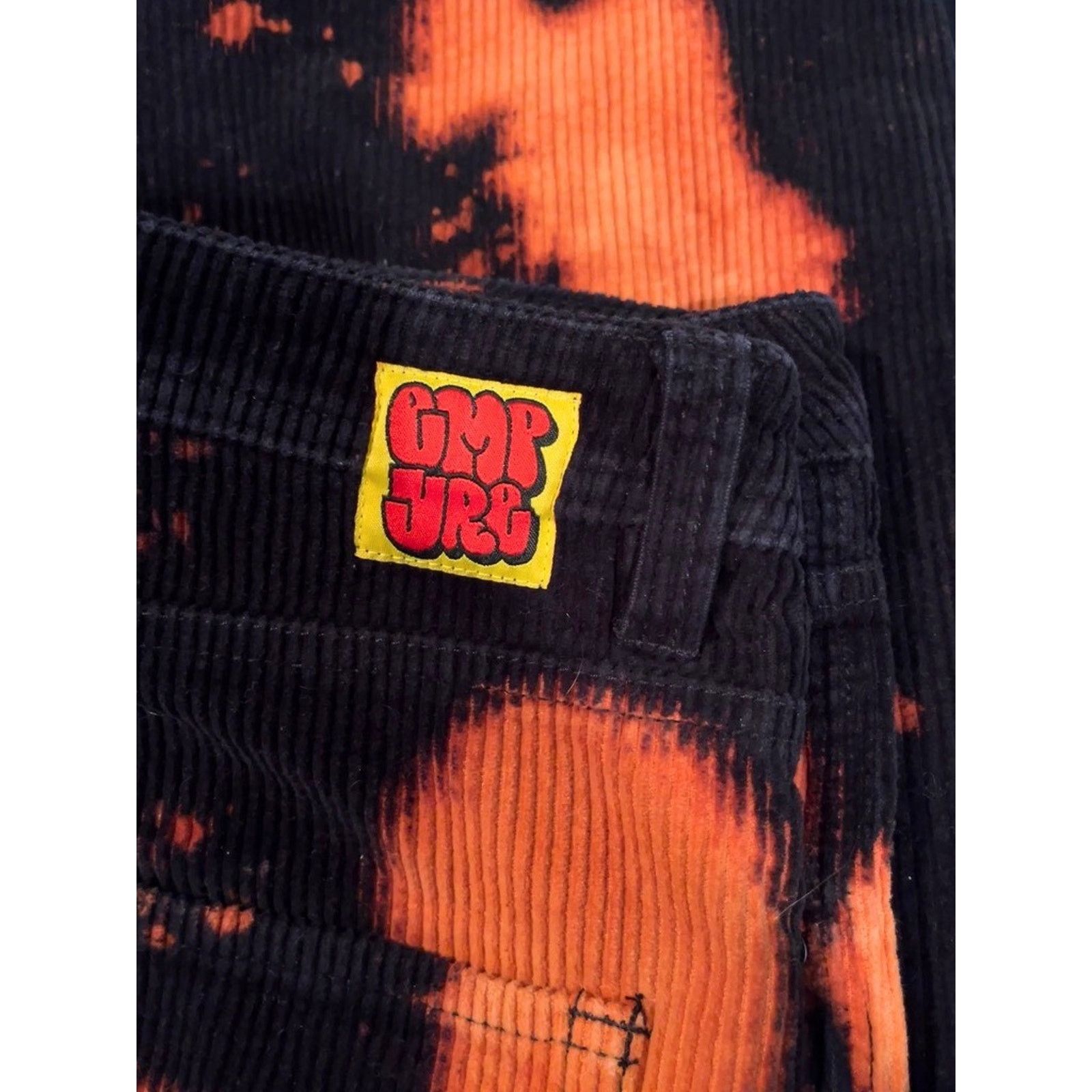 Empyre Empyre Loose Fit Bleached Black Corduroy Skate Pants 32x30 Size US 32 / EU 48 - 5 Thumbnail