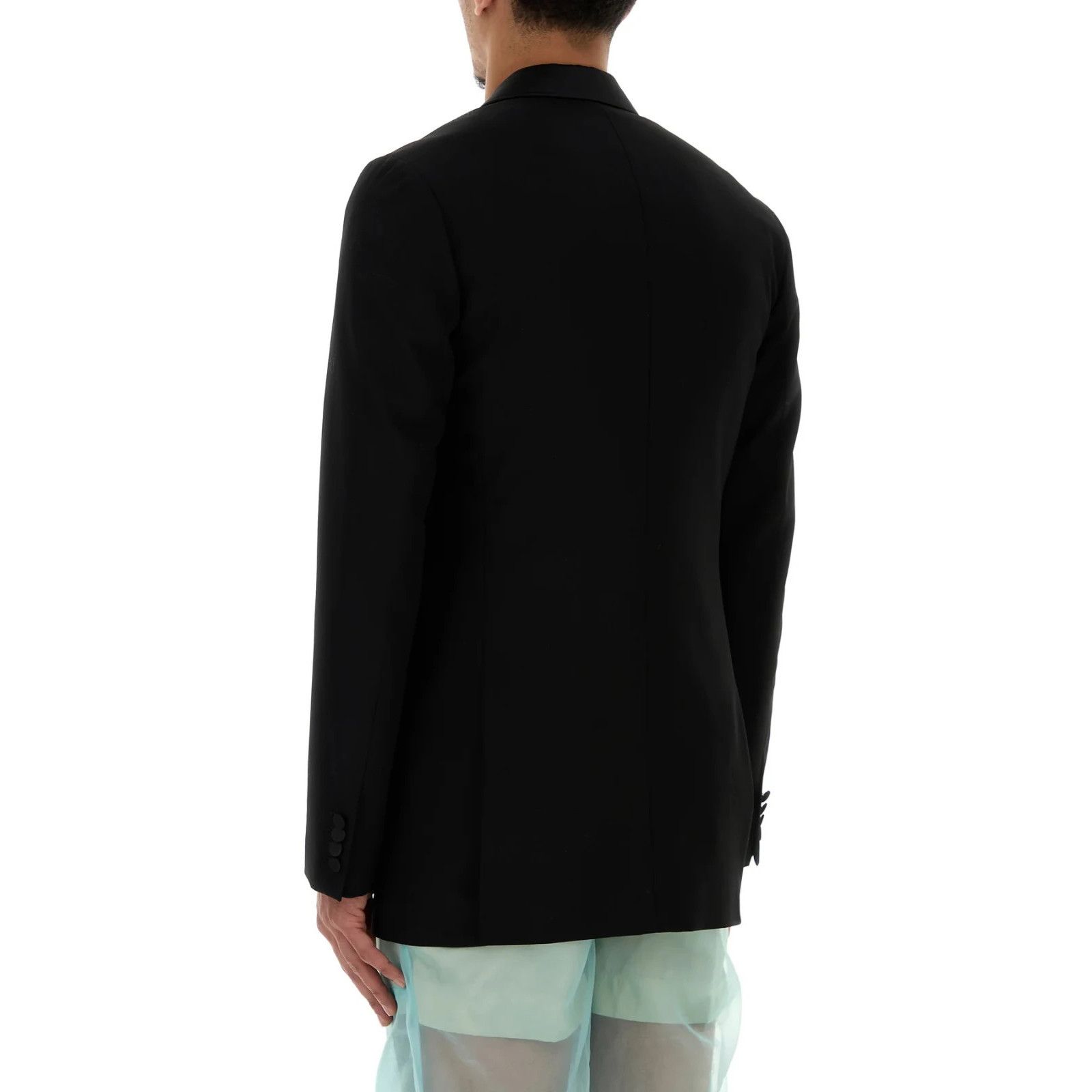 Dries Van Noten DRIES VAN NOTEN Bartux Black Wool Blend Blazer New & Authent Size US M / EU 48-50 / 2 - 4 Thumbnail
