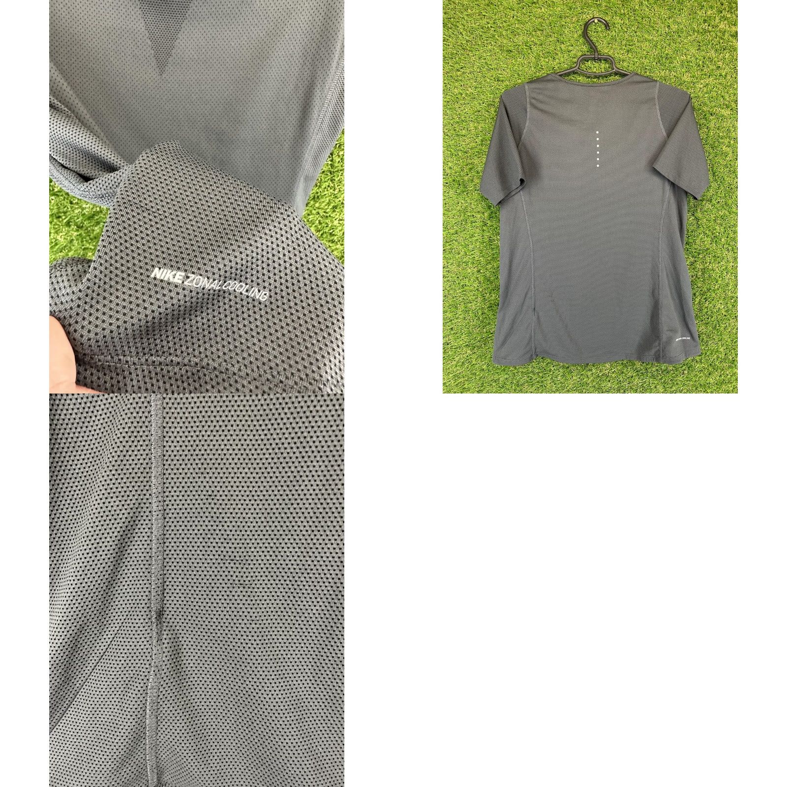 Nike Nike Zonal Cooling Women Running Shirt Jersey T-Shirt Tee Size M Gray Size M / US 6-8 / IT 42-44 - 9 Thumbnail