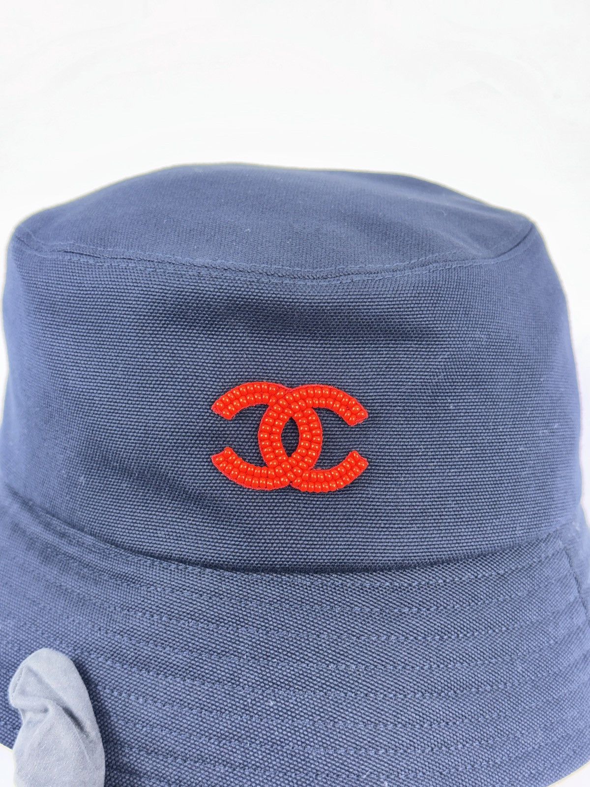 Chanel LOGO BEADED BUCKET HAT Size ONE SIZE - 3 Thumbnail