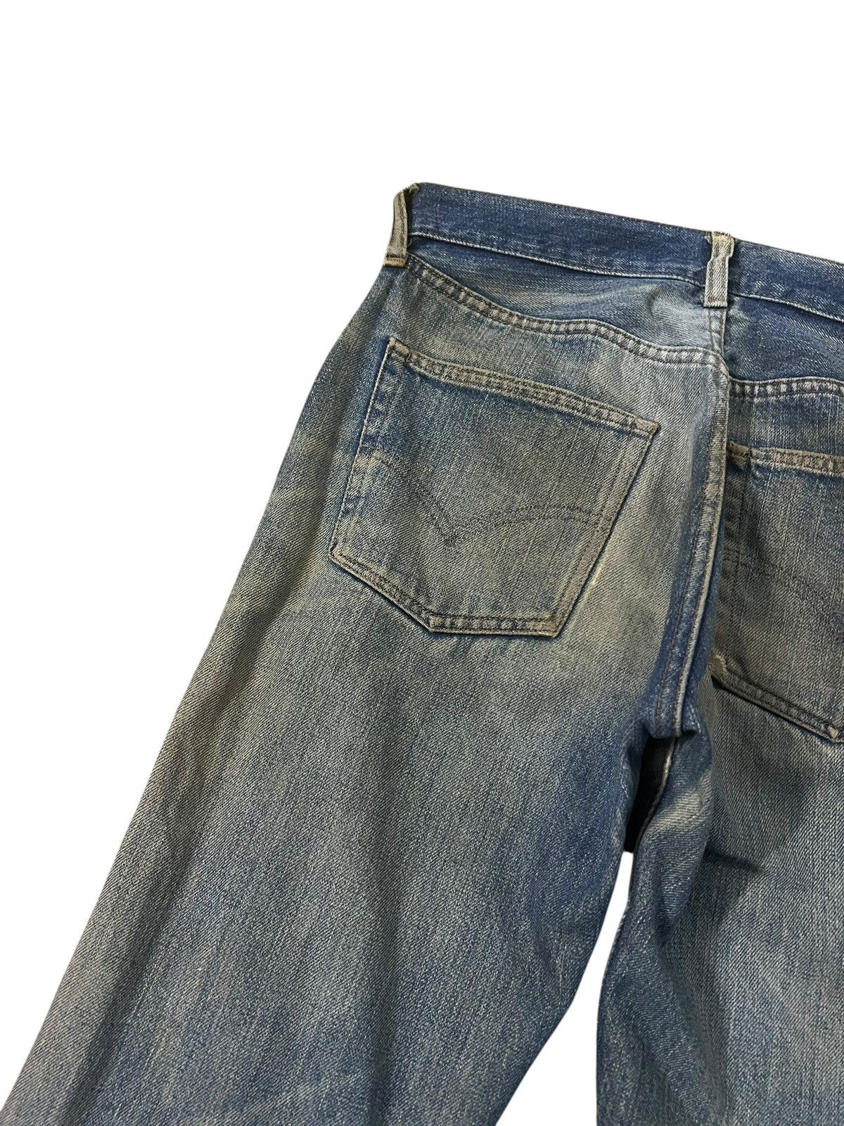 Levi's 60’s Levi’s 501 Redline #2 Selvedge Distressed Rusty Jean Size US 29 - 18 Thumbnail