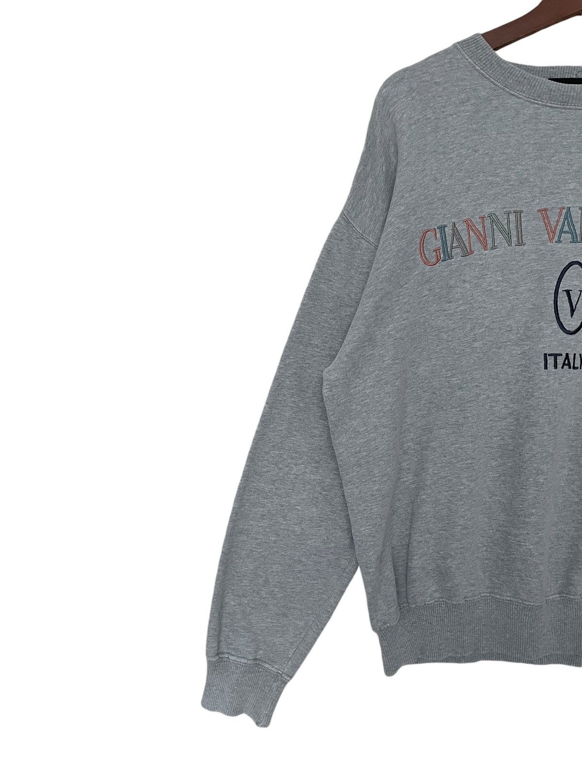 Valentino × Vintage Vintage Brand Gianni Valentino Multi Colour Sweatshirt 1990s Size US L / EU 52-54 / 3 - 5 Thumbnail