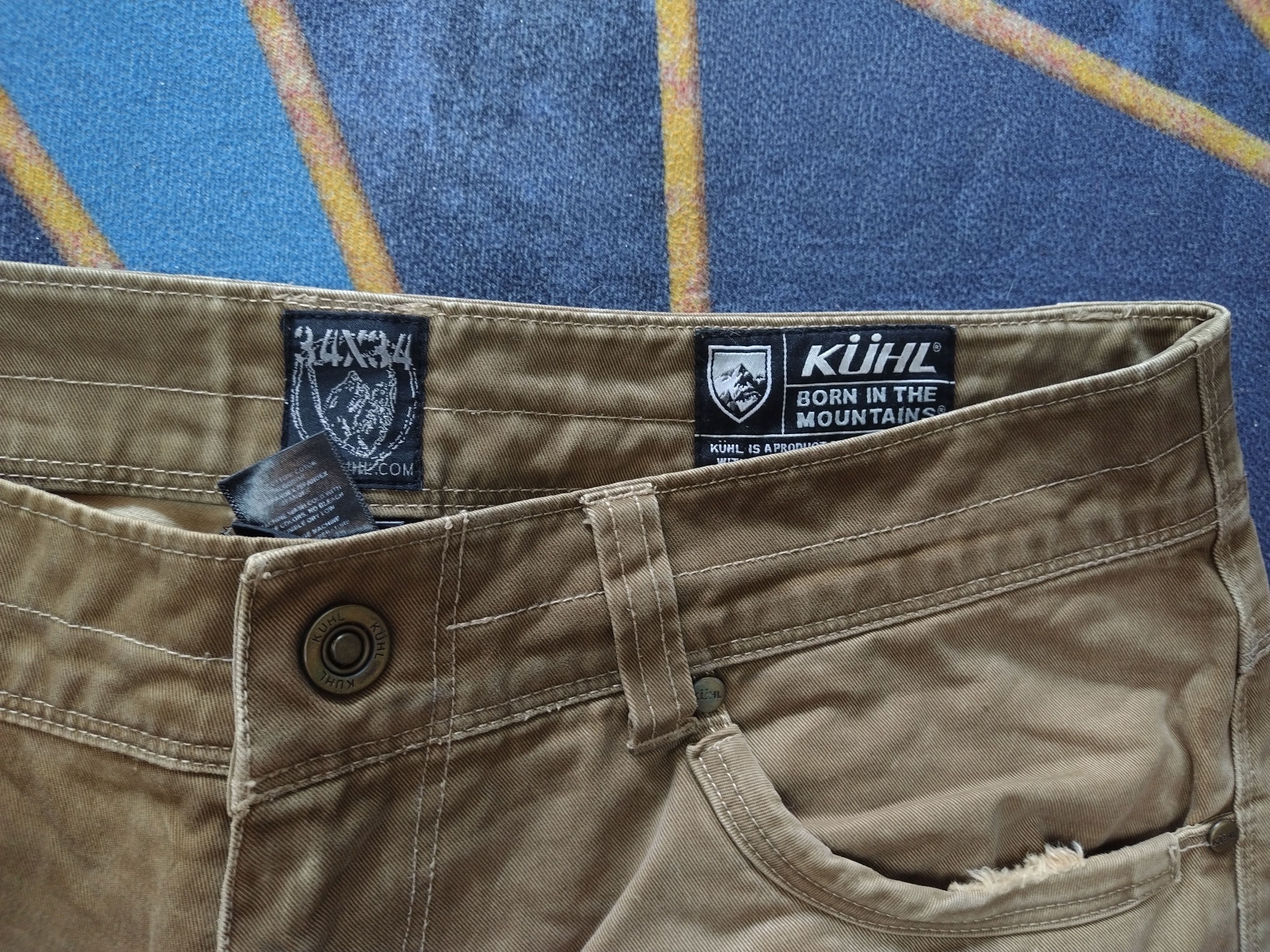 Kuhl × Mountain Khakis Kuhl Mountain Ryder Revolution Hiking Pants Distressed Size US 34 / EU 50 - 5 Thumbnail