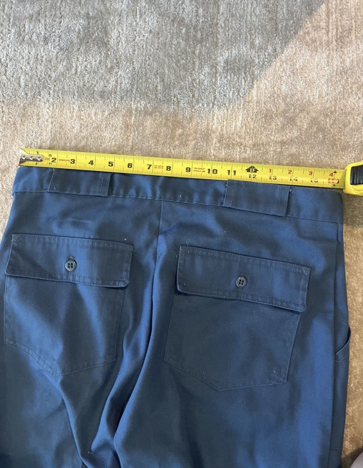 Vintage Vintage 70s Garan USA OG 107 Style Straight Leg Trousers Size US 32 / EU 48 - 3 Thumbnail