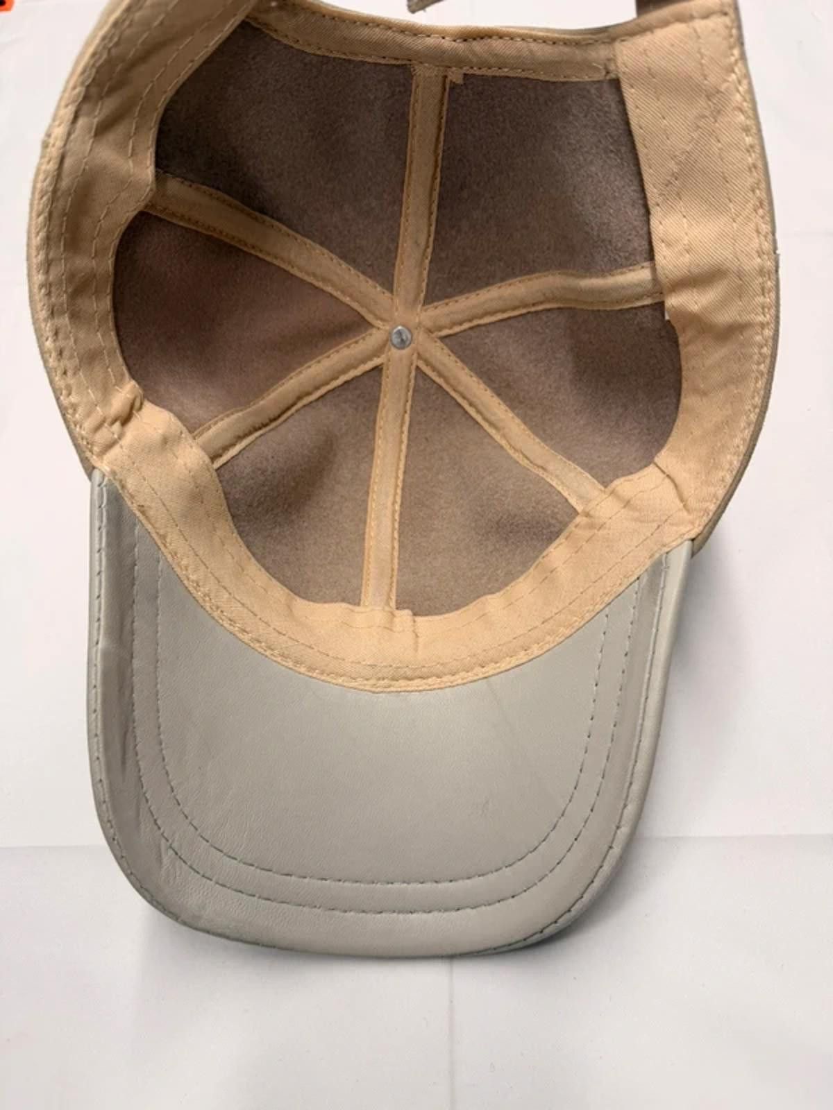 Other NEW Suede Leather Baseball Cap - Premium Hat 038 Size ONE SIZE - 5 Thumbnail