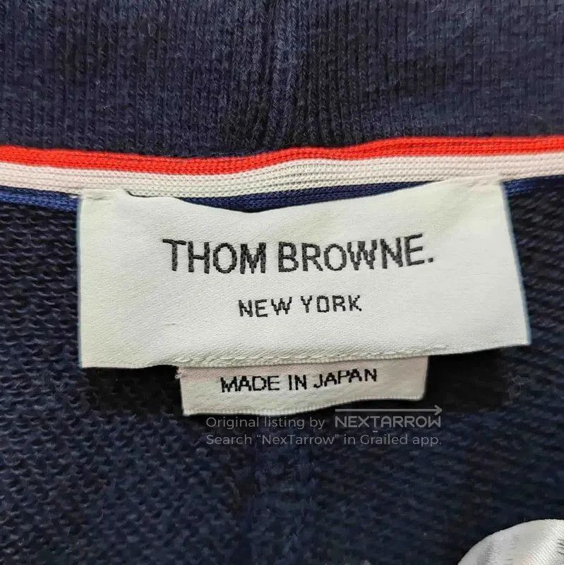 Other Thom Browne Navy Cotton Casual Pants . Size US 30 / EU 46 - 3 Thumbnail