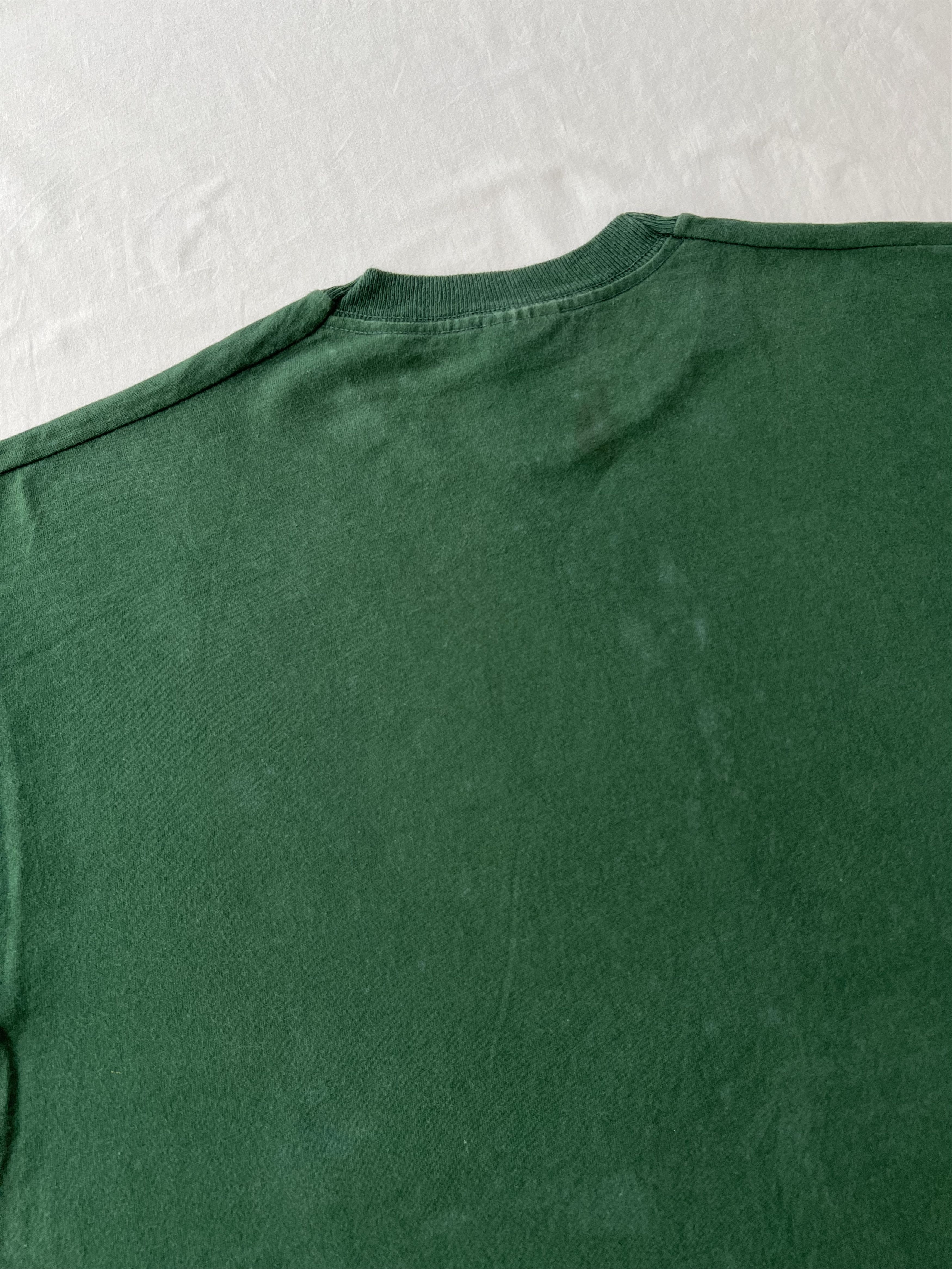 Band Tees Vintage 90s Levellers Rock Band Green T-shirt Size US XL / EU 56 / 4 - 15 Thumbnail