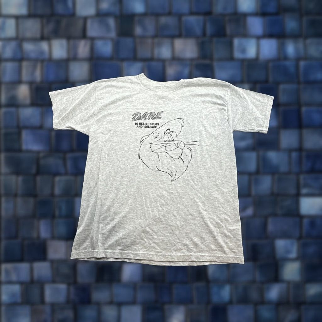 Fruit Of The Loom VINTAGE 90s Fruit of the Loom Shirt Adult XL Gray Nice Shape Size US M / EU 48-50 / 2 - 1 Thumbnail