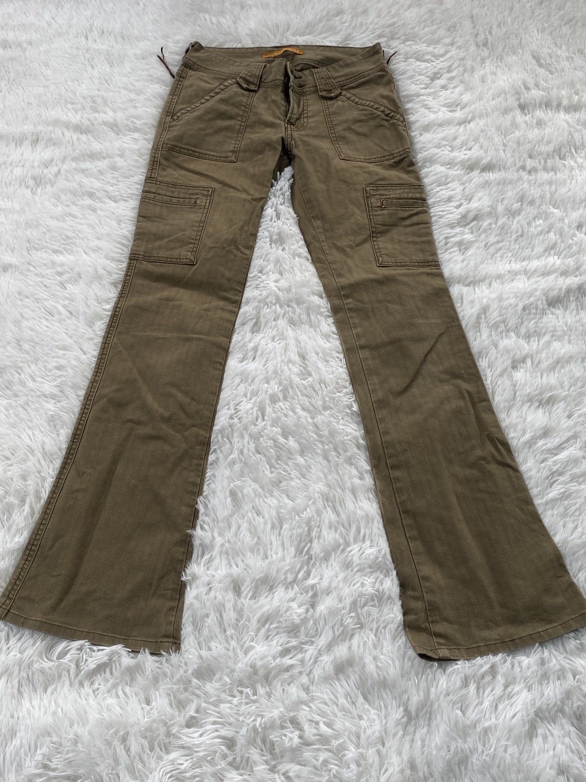 Levi's 🔥HOT LADY🔥 Levi’s Lady style cargo jeans bootcut Size 26" / US 2 / IT 38 - 3 Thumbnail