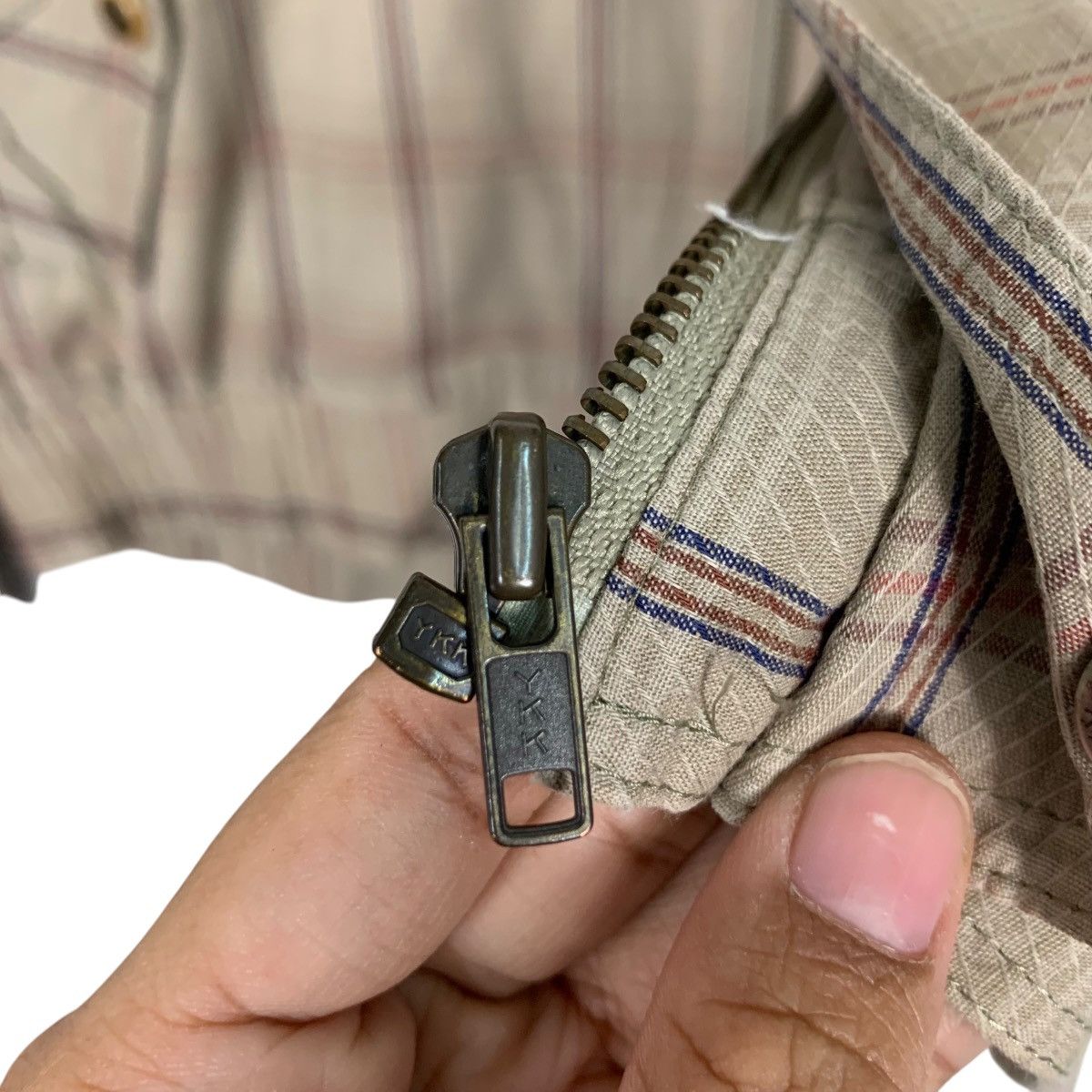 Japanese Brand Vintage 90’s CROCODILE Checked Casual Jacket #2833-C128 Size US M / EU 48-50 / 2 - 11 Thumbnail
