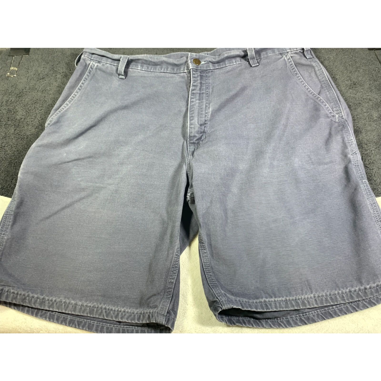 Carhartt Carhartt Relaxed Fit Mens Blue Gray Cargo Shorts Size 40 Size US 40 / EU 56 - 1 Thumbnail