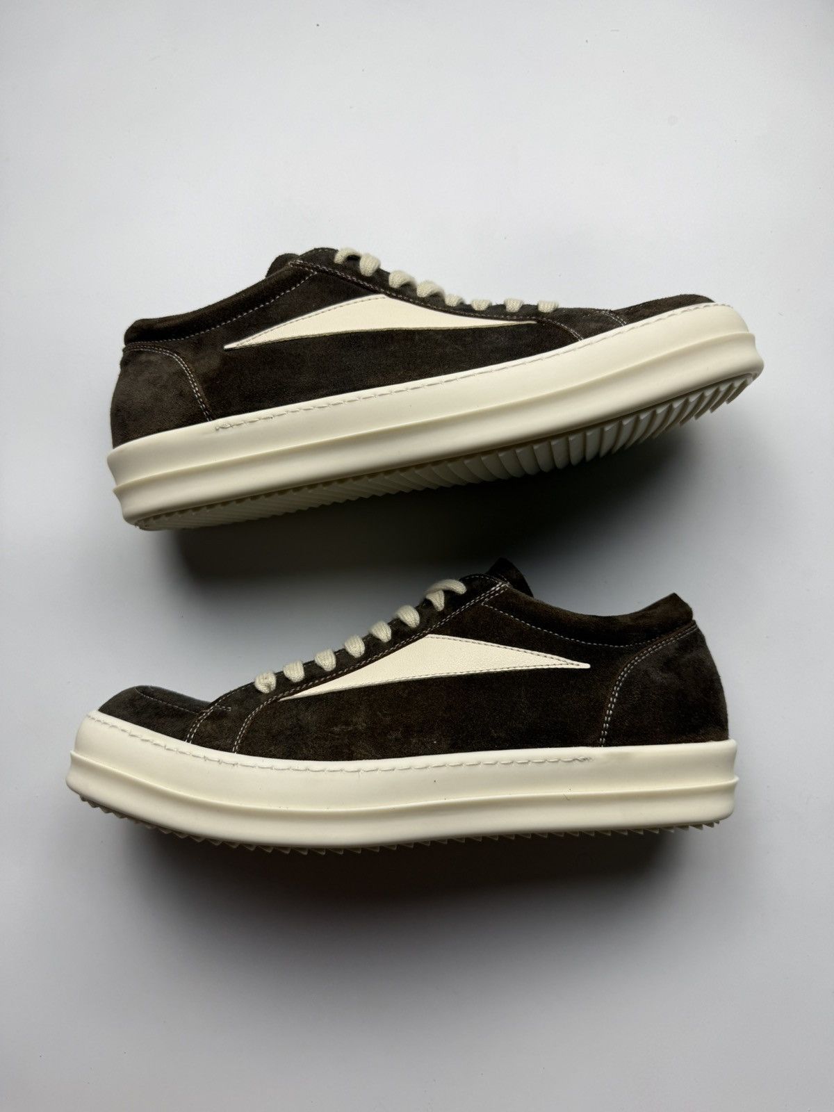 Rick Owens Rick Owens Mainline Vintage Sneakers Concordians Brown Suede Size US 10 / EU 43 - 2 Thumbnail
