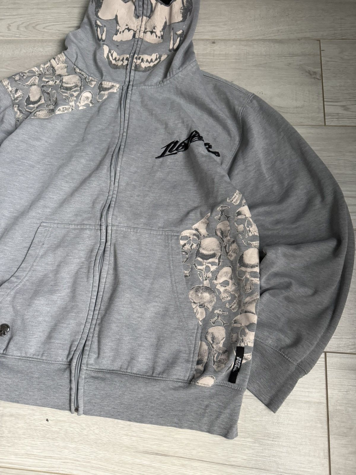 No Fear Vintage NO FEAR full Zip Hoodie styled Abathind Ape Bape Size US L / EU 52-54 / 3 - 2 Thumbnail